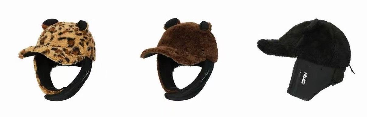Palace Palace TEDDY EARS EARFLAPPER Size ONE SIZE - 6 Thumbnail