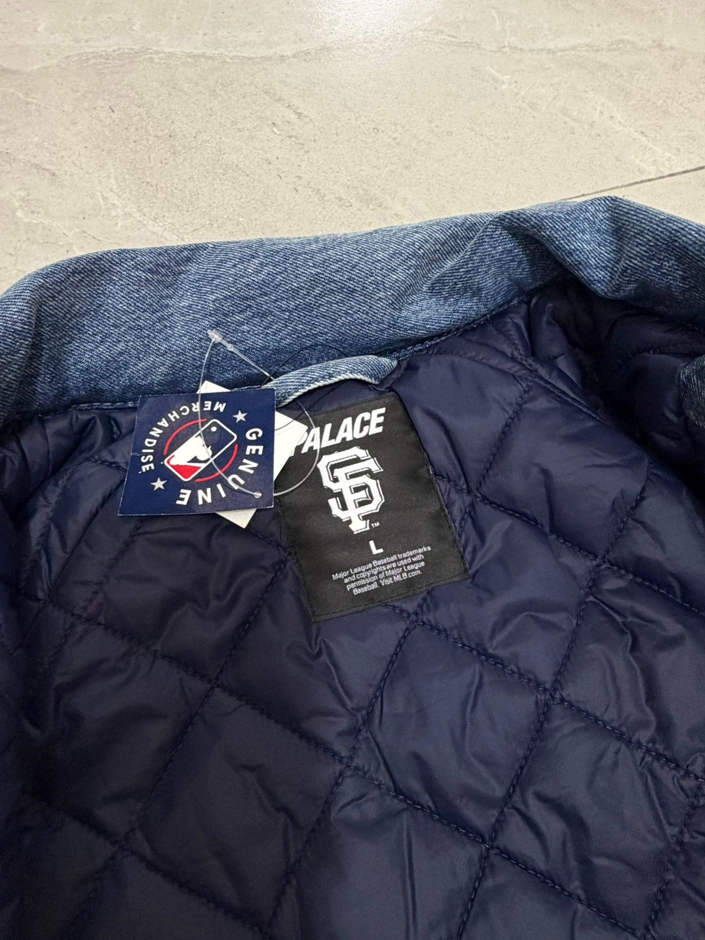 Palace Palace x SF Giants Logo Zip Jacket Size US L / EU 52-54 / 3 - 3 Thumbnail