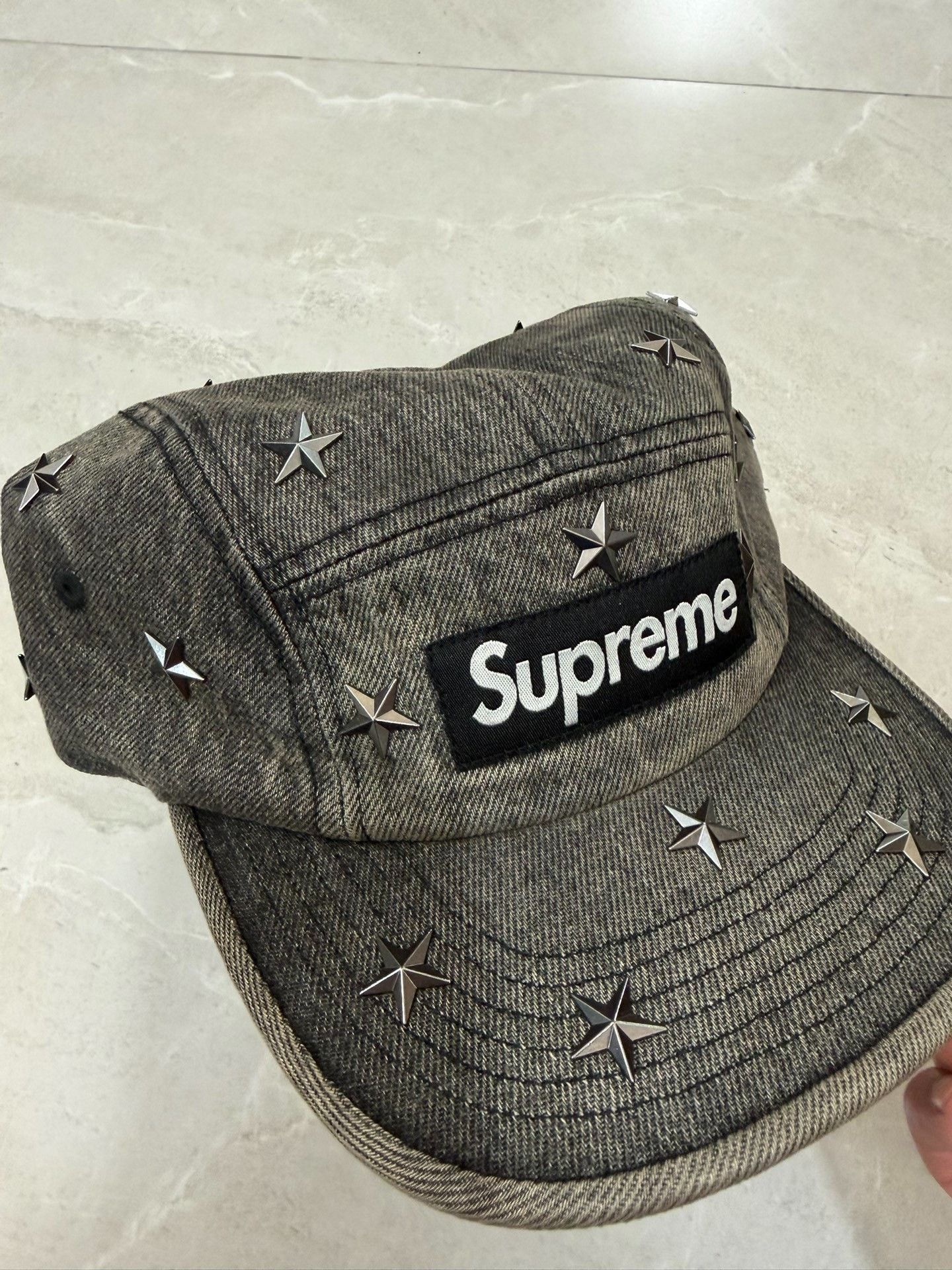Supreme Supreme SS26 Water-washed Quilted Camping Hat Size ONE SIZE - 2 Thumbnail