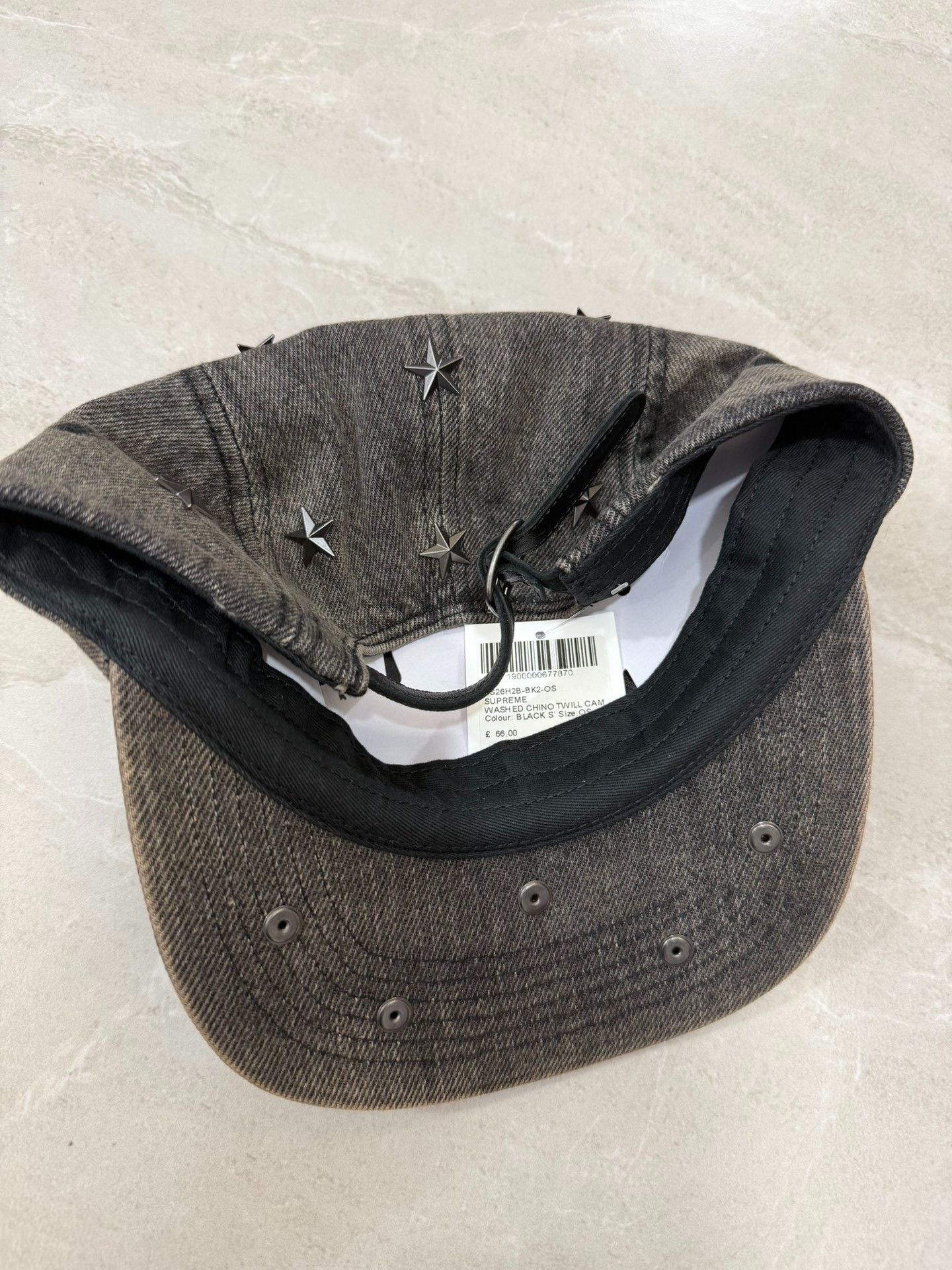 Supreme Supreme SS26 Water-washed Quilted Camping Hat Size ONE SIZE - 3 Thumbnail