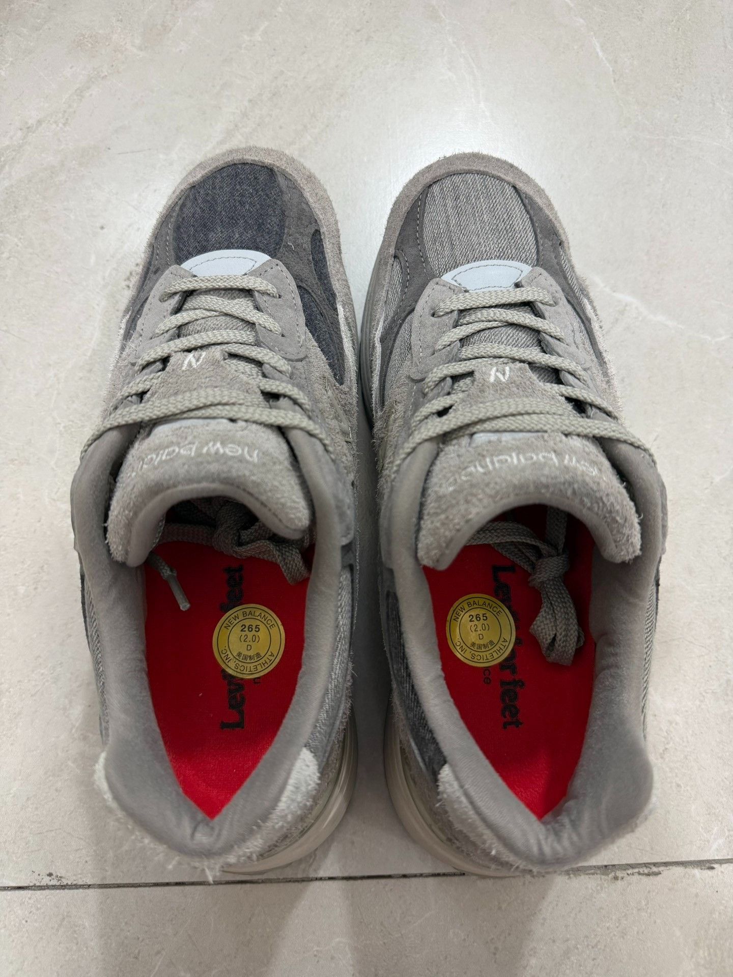 New Balance Levi's x New Balance 992 Low-Top Sneakers Size US 9 / EU 42 - 4 Thumbnail