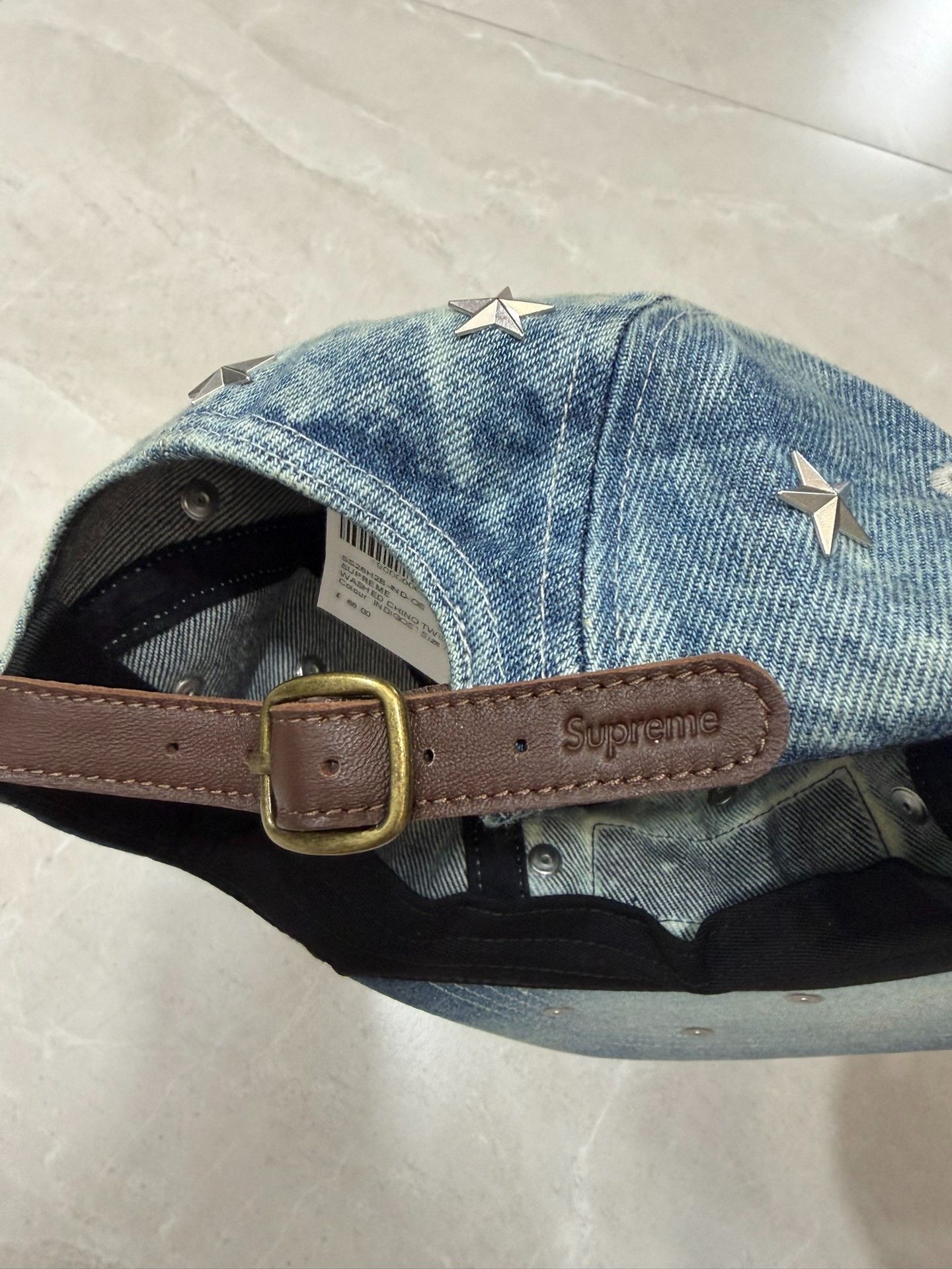 Supreme Supreme SS26 Water-washed Quilted Camping Hat Size ONE SIZE - 6 Thumbnail