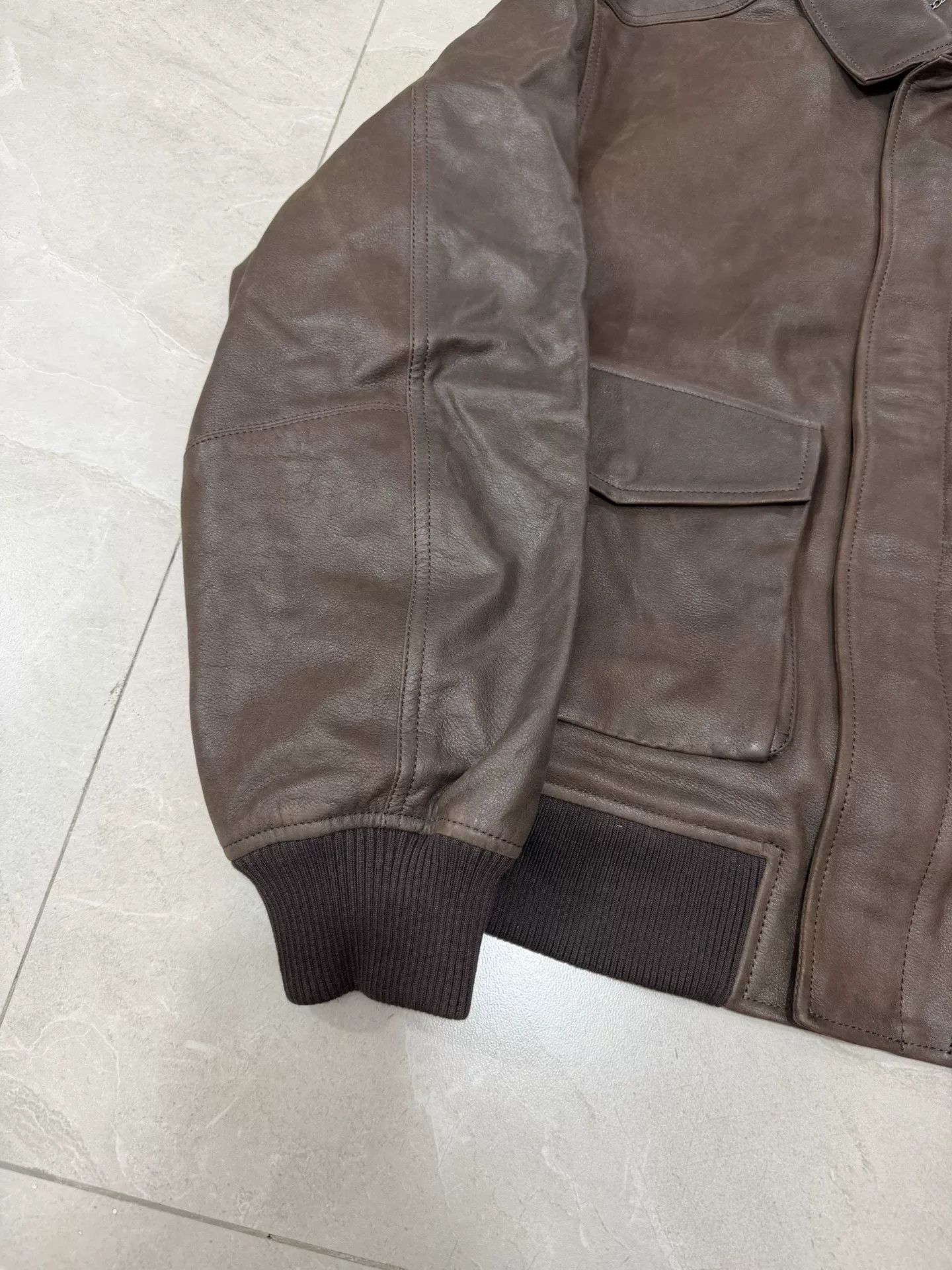Palace Palace FW25 Susanoo Leather Flight Jacket Size US L / EU 52-54 / 3 - 2 Thumbnail