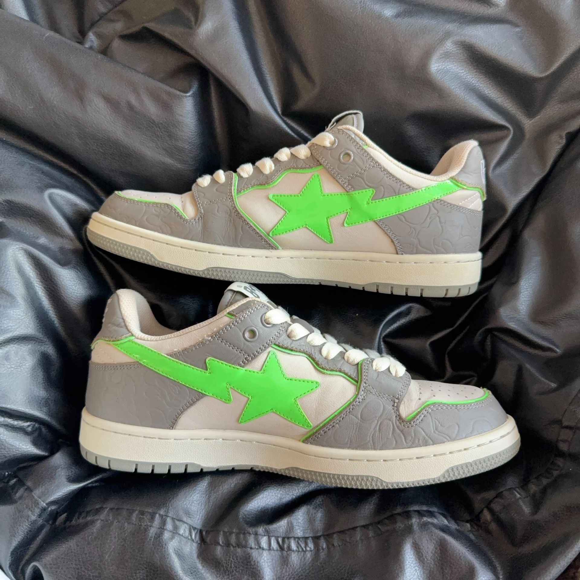 Bape Bape Green Lowtop Sneakers 41 Men Size US 8.5 / EU 41-42 - 6 Thumbnail