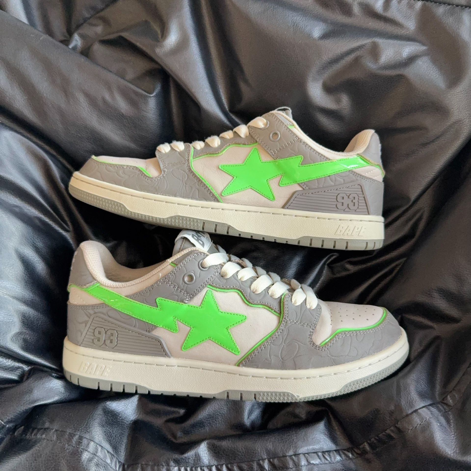 Bape Bape Green Lowtop Sneakers 41 Men Size US 8.5 / EU 41-42 - 5 Thumbnail