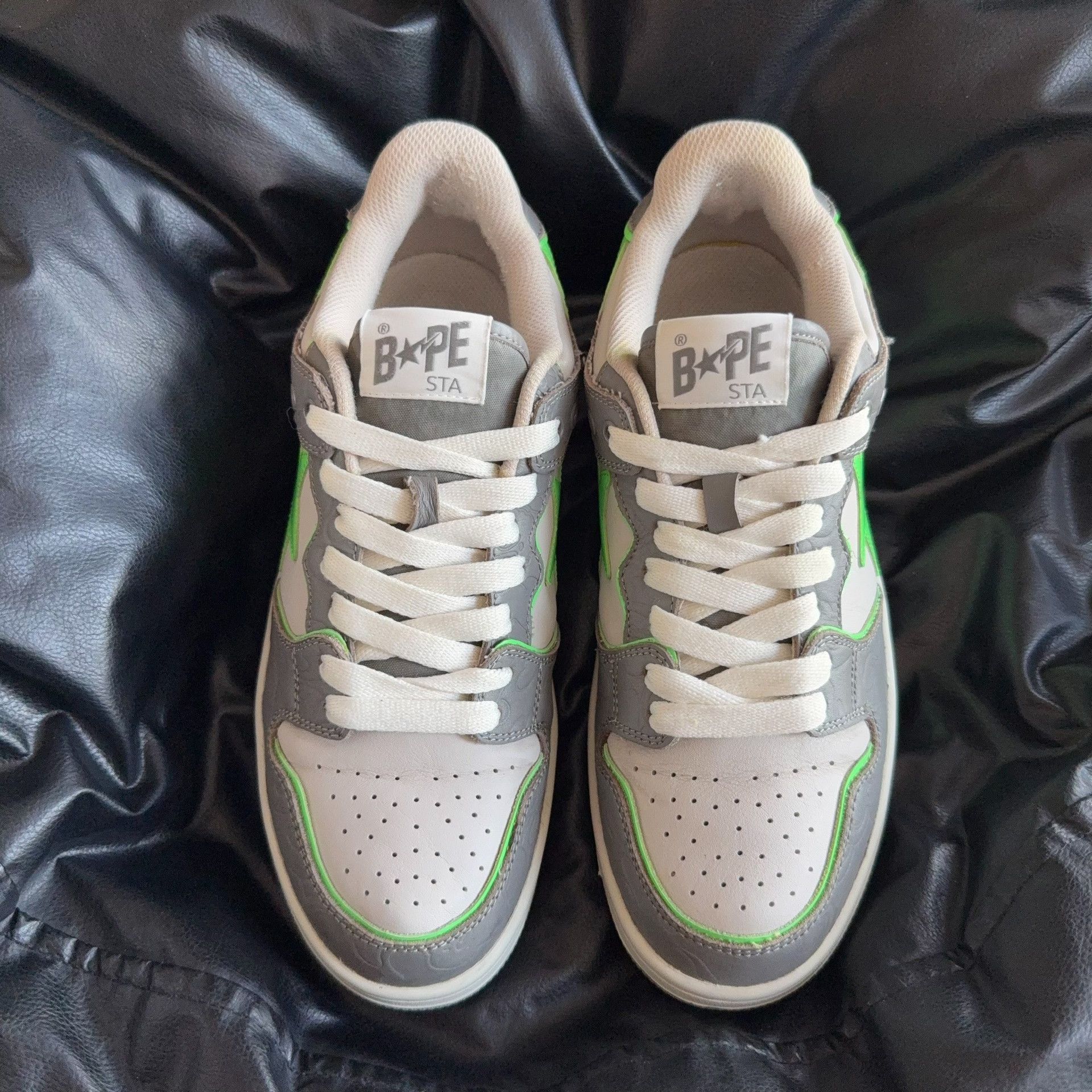 Bape Bape Green Lowtop Sneakers 41 Men Size US 8.5 / EU 41-42 - 2 Thumbnail