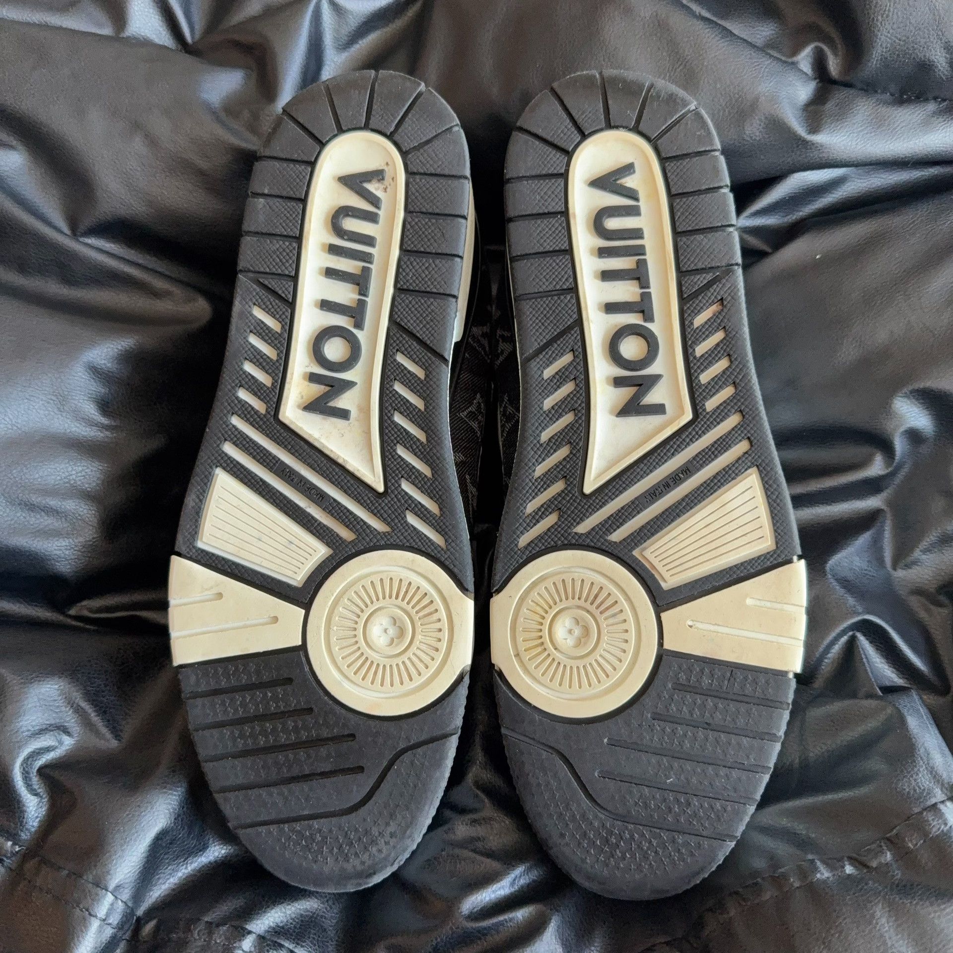Louis Vuitton Louis Vuitton Training Denim Black Lowtop Sneakers 8 Men Size US 8 / EU 41 - 4 Thumbnail