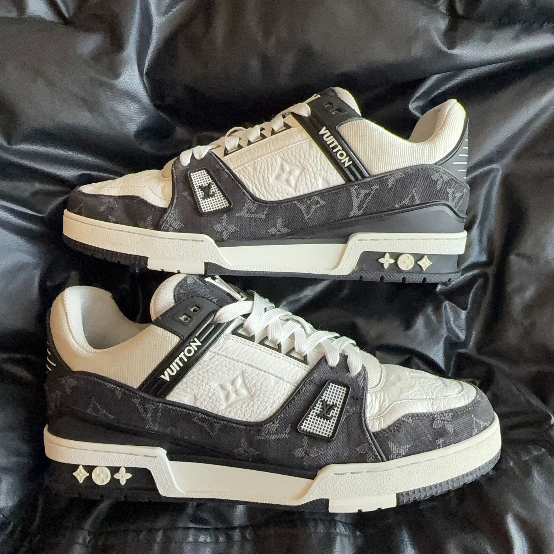 Louis Vuitton Louis Vuitton Training Denim Black Lowtop Sneakers 8 Men Size US 8 / EU 41 - 5 Thumbnail
