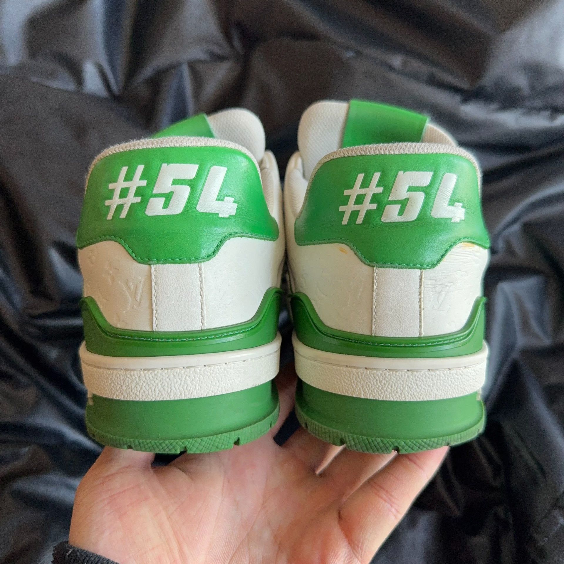 Louis Vuitton Louis Vuitton Training Green Lowtop Sneakers 7.5 Men Size US 7.5 / EU 40-41 - 3 Thumbnail