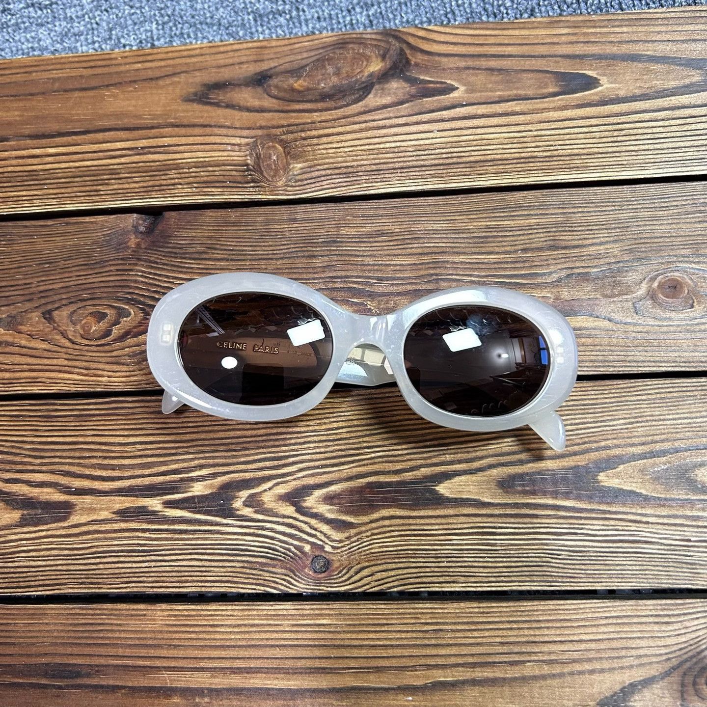 Celine Celine White Item S Men Size ONE SIZE - 2 Thumbnail