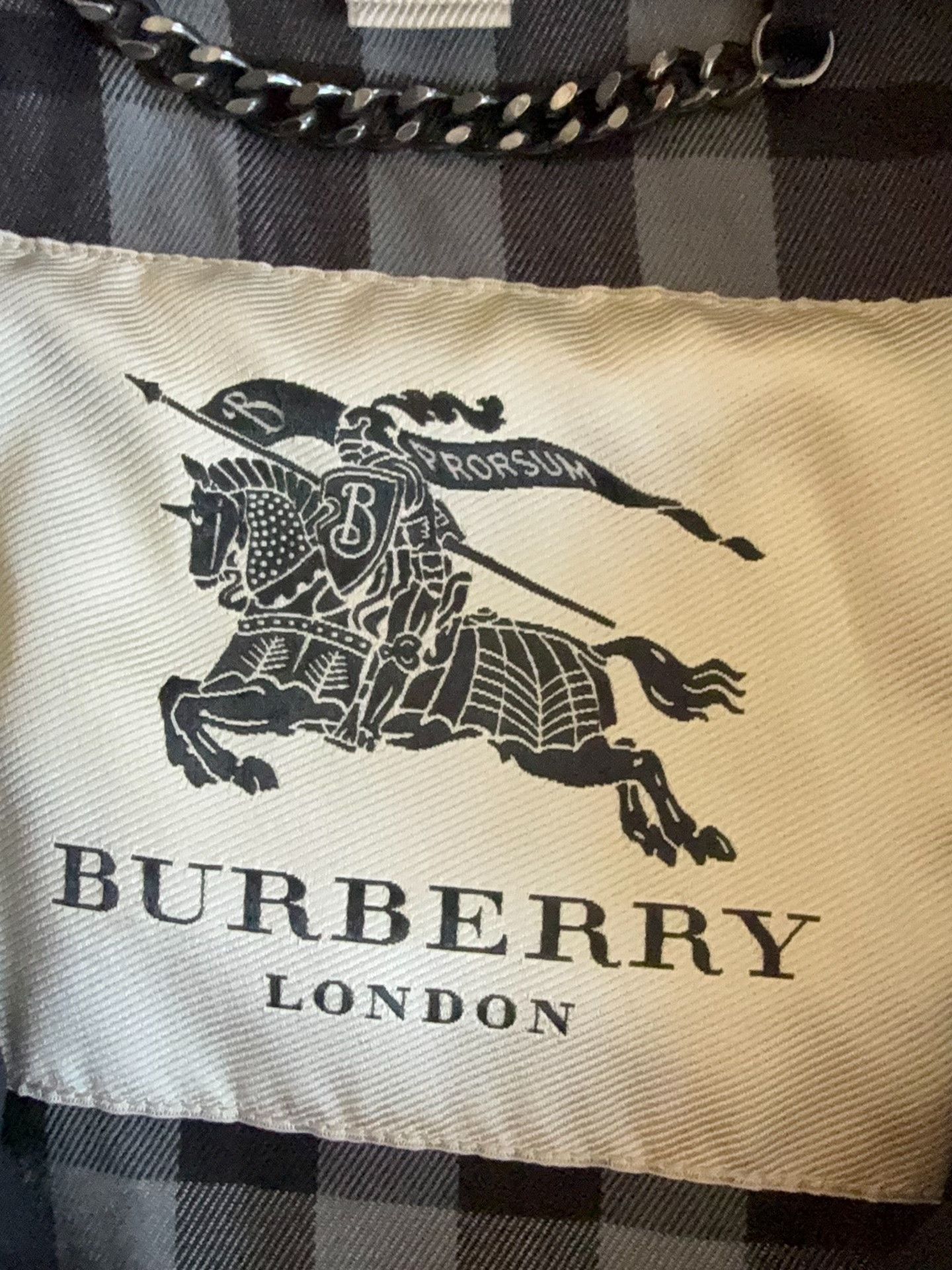 Burberry Burberry Black Coat 48 Women Size XL / US 12-14 / IT 48-50 - 3 Thumbnail