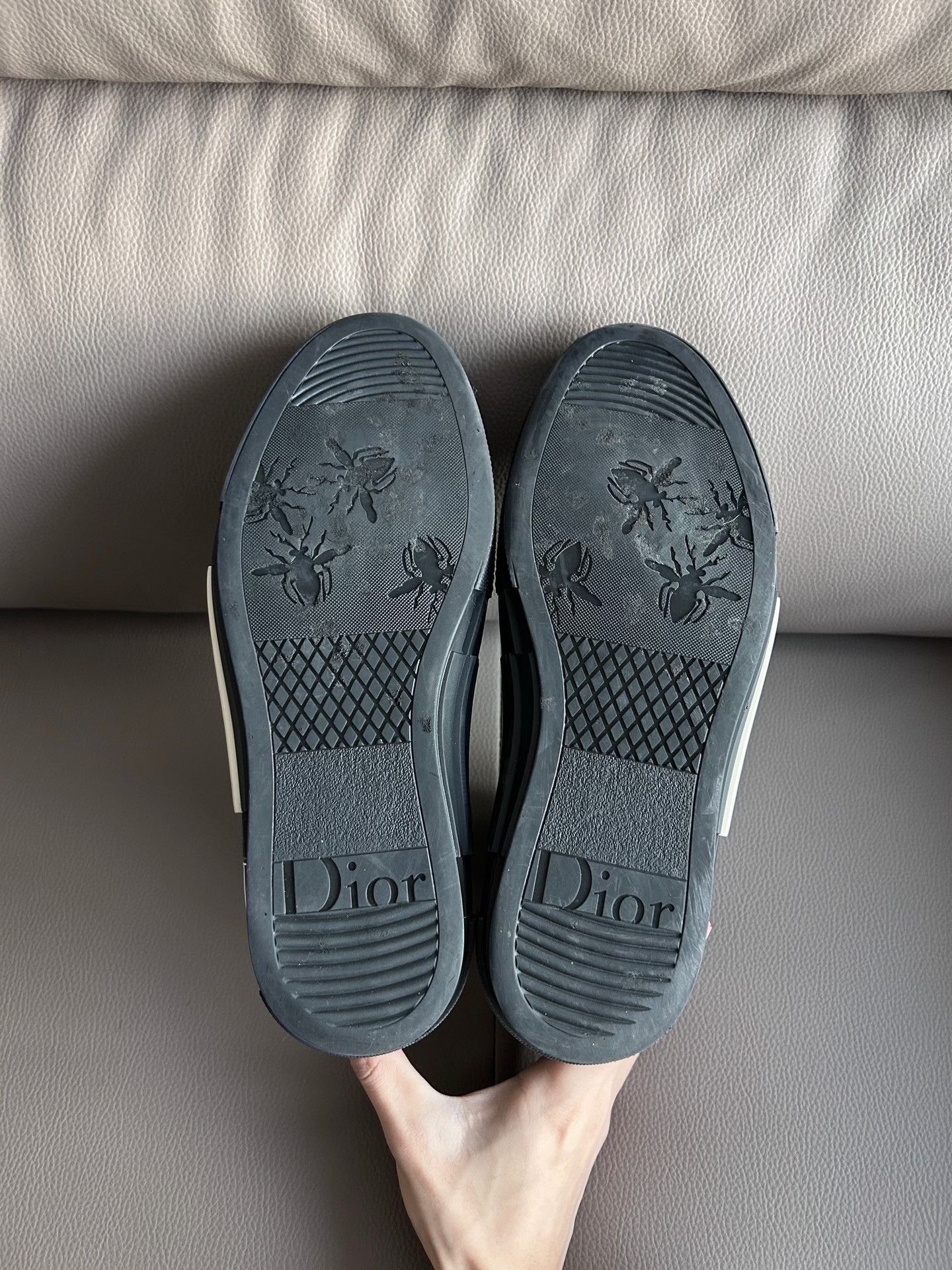 Dior Dior Black Hitop Sneakers 23 Men Size US 10 / EU 43 - 4 Thumbnail