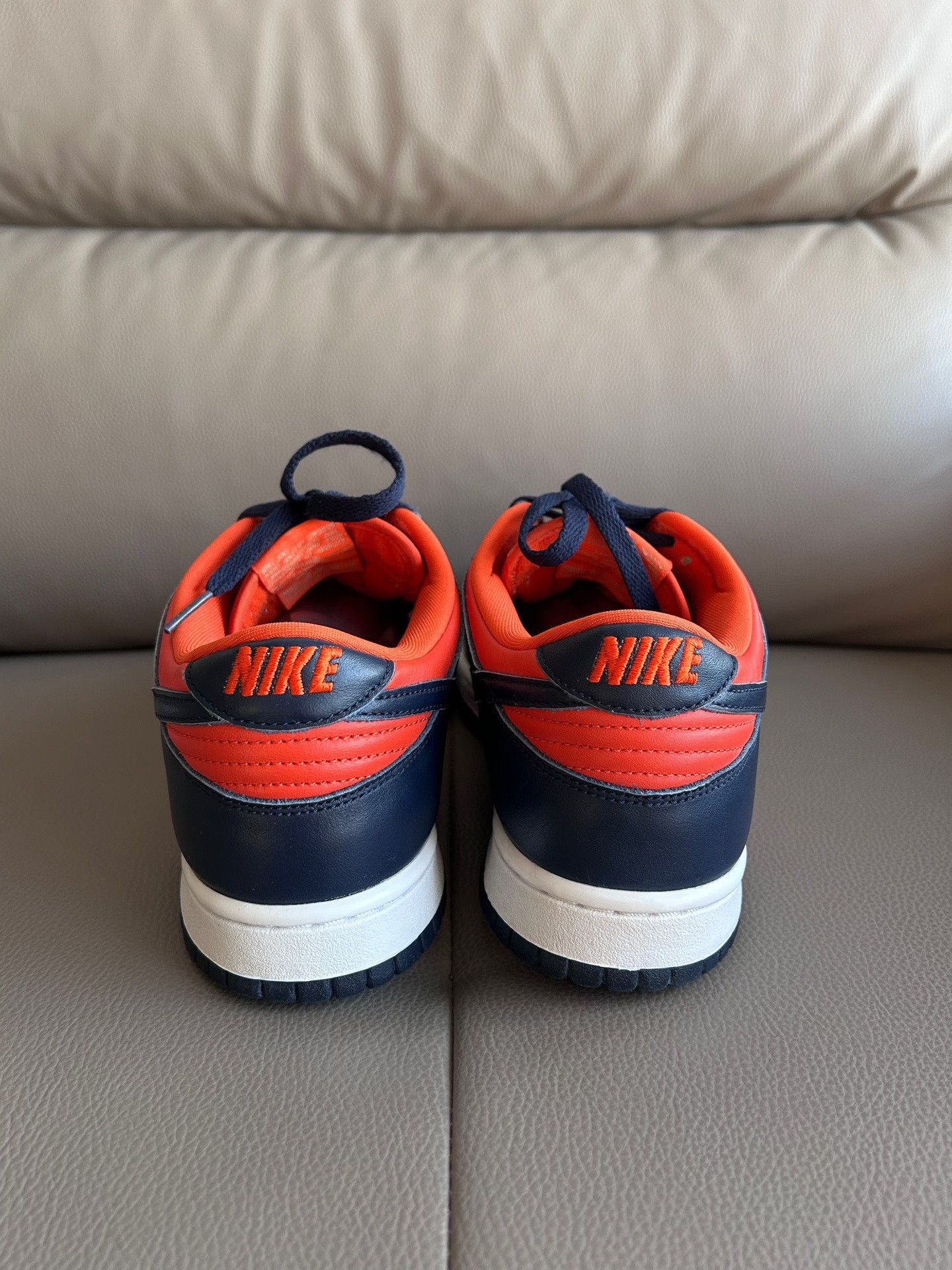 Nike Nike Orange Lowtop Sneakers 42 Men Size US 9 / EU 42 - 3 Thumbnail