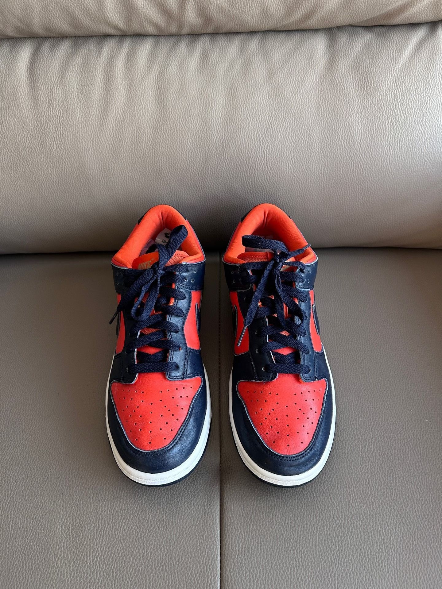 Nike Nike Orange Lowtop Sneakers 42 Men Size US 9 / EU 42 - 2 Thumbnail