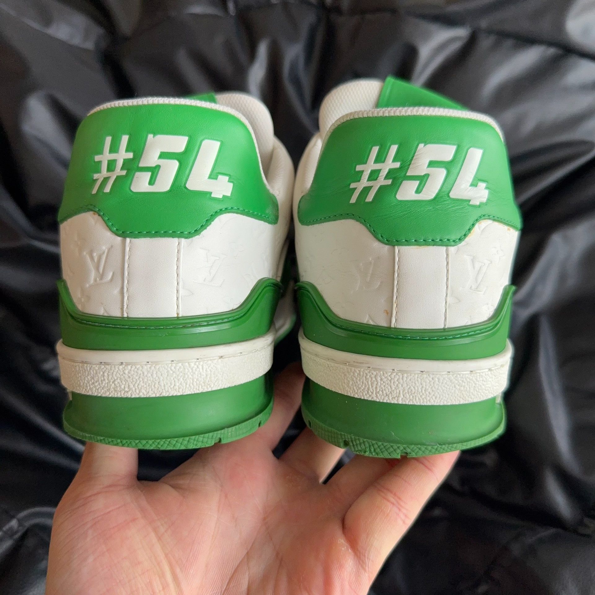 Louis Vuitton Louis Vuitton Training Green Lowtop Sneakers 8.5 Men Size US 8.5 / EU 41-42 - 3 Thumbnail