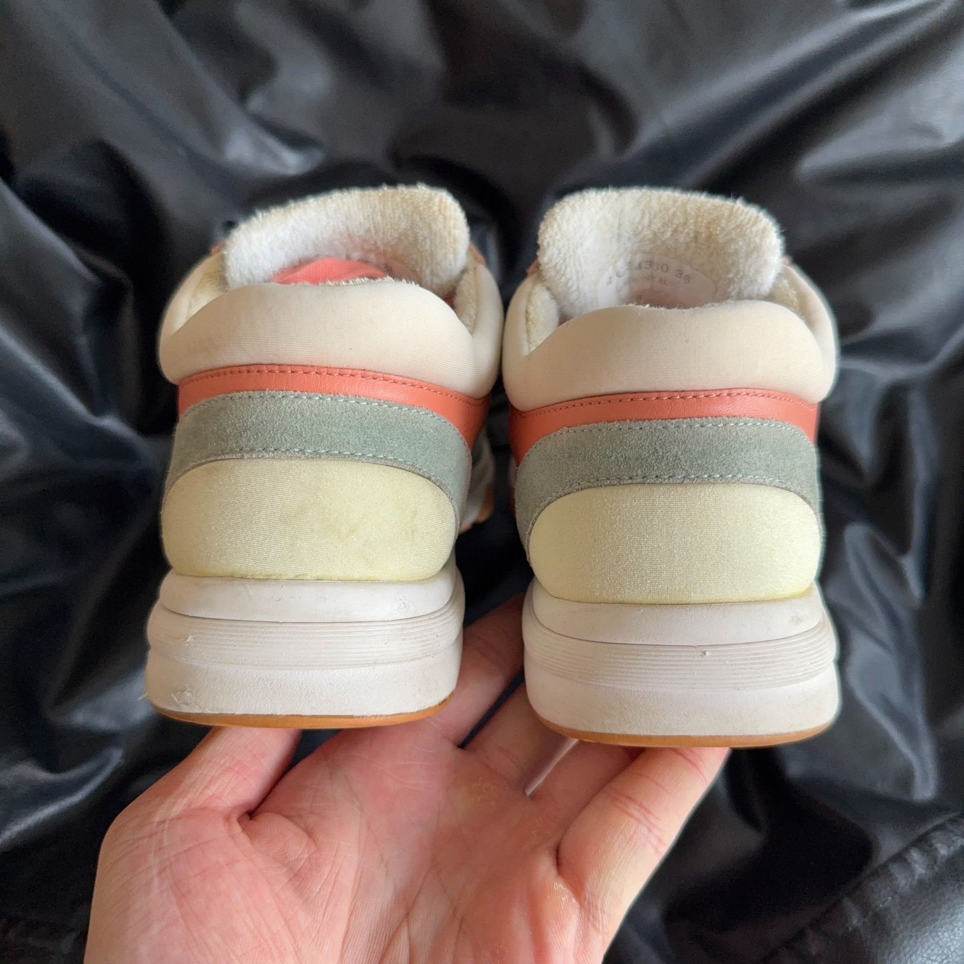 Chanel Chanel Suede Pink Lowtop Sneakers 36 Women Size US 6 / IT 36 - 3 Thumbnail