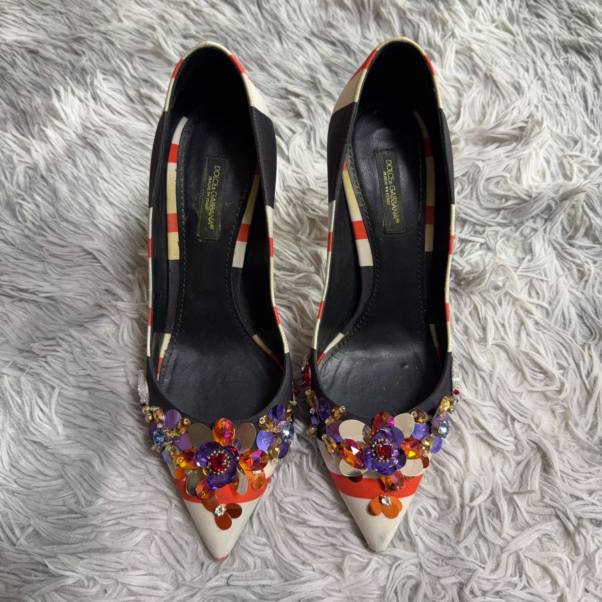 Dolce & Gabbana Dolce & Gabbana Lowtop Sneakers 37 Women Size US 6.5 / IT 36.5 - 2 Thumbnail