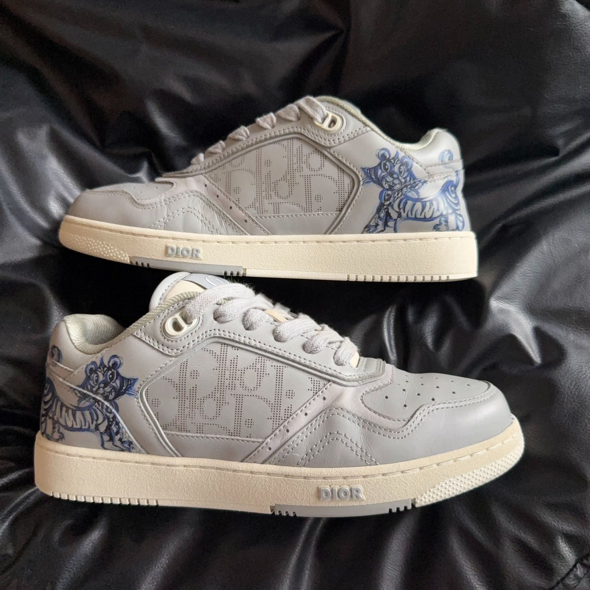 Dior Dior Gray Lowtop Sneakers 38 Women Size US 7.5 / IT 37.5 - 5 Thumbnail