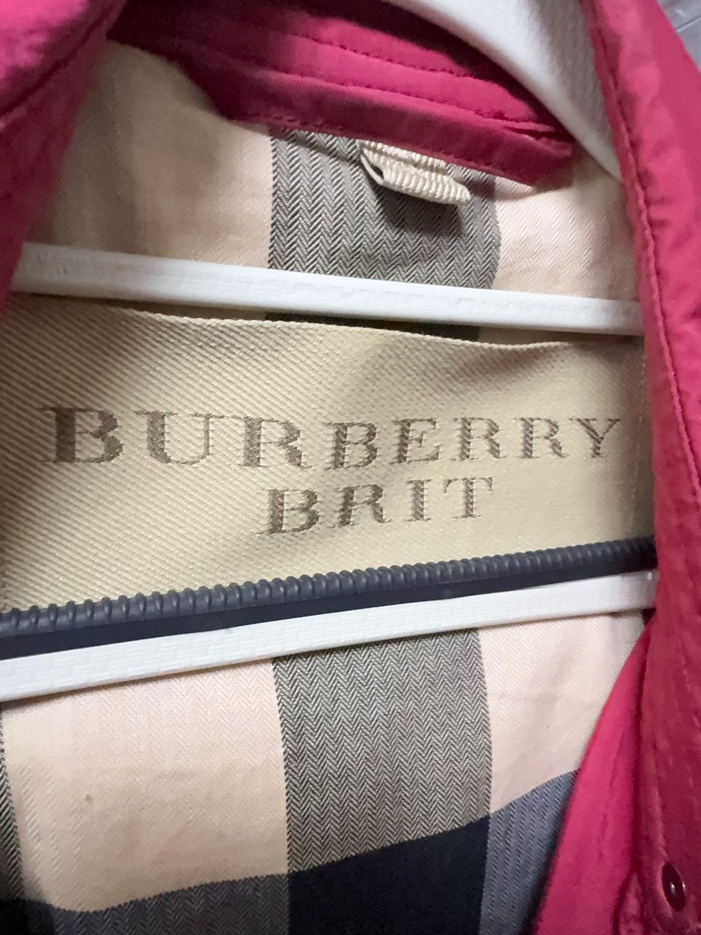 Burberry Burberry Red Coat S Women Size S / US 4 / IT 40 - 3 Thumbnail