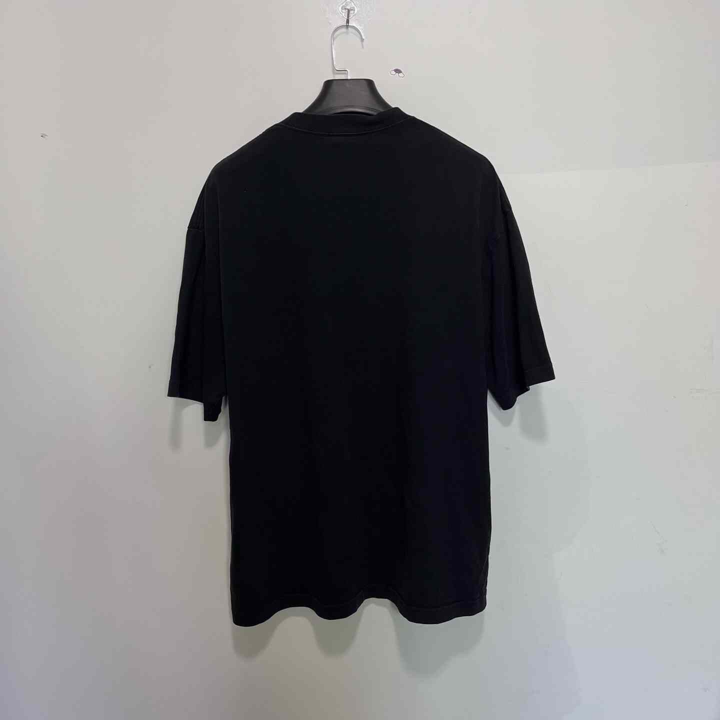 Balenciaga Balenciaga Black T-Shirt M Men Size US M / EU 48-50 / 2 - 2 Thumbnail