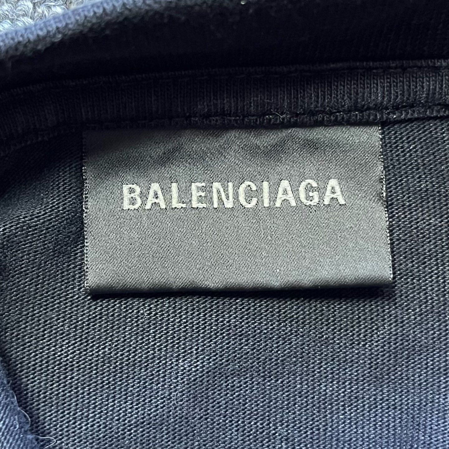 Balenciaga Balenciaga Black T-Shirt M Men Size US M / EU 48-50 / 2 - 3 Thumbnail