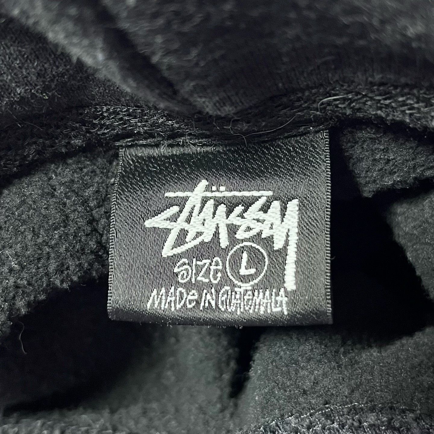 Stussy Stussy Black Hoodie L Men Size US L / EU 52-54 / 3 - 3 Thumbnail
