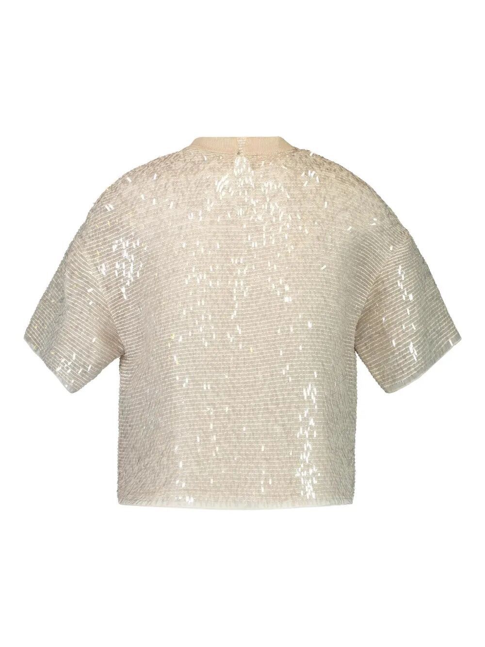 Brunello Cucinelli SEQUINS BLOUSE Size L / US 10 / IT 46 - 5 Thumbnail