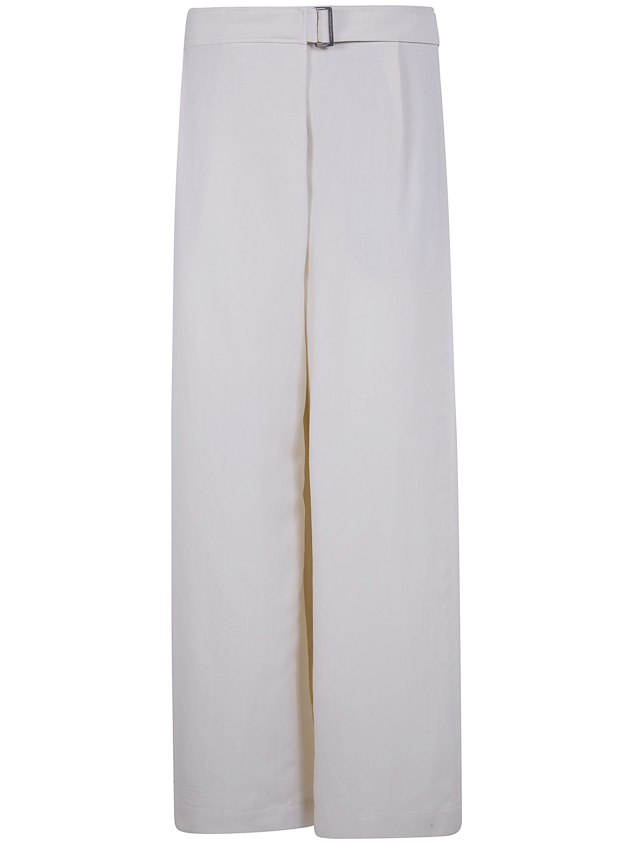 Brunello Cucinelli WIDE LEG PANTS Size 30" / US 8 / IT 44 - 6 Thumbnail