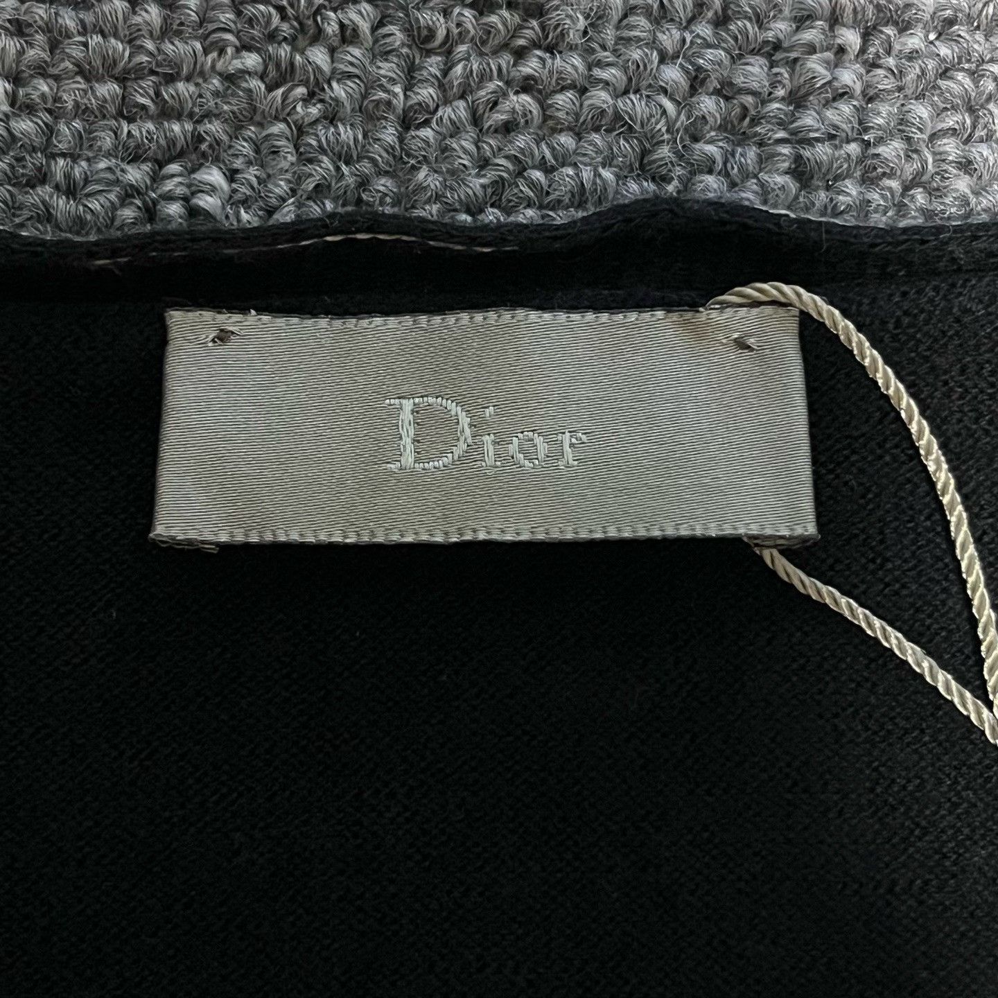 Dior Dior Knit Wool Black Sweater L Men Size US L / EU 52-54 / 3 - 3 Thumbnail