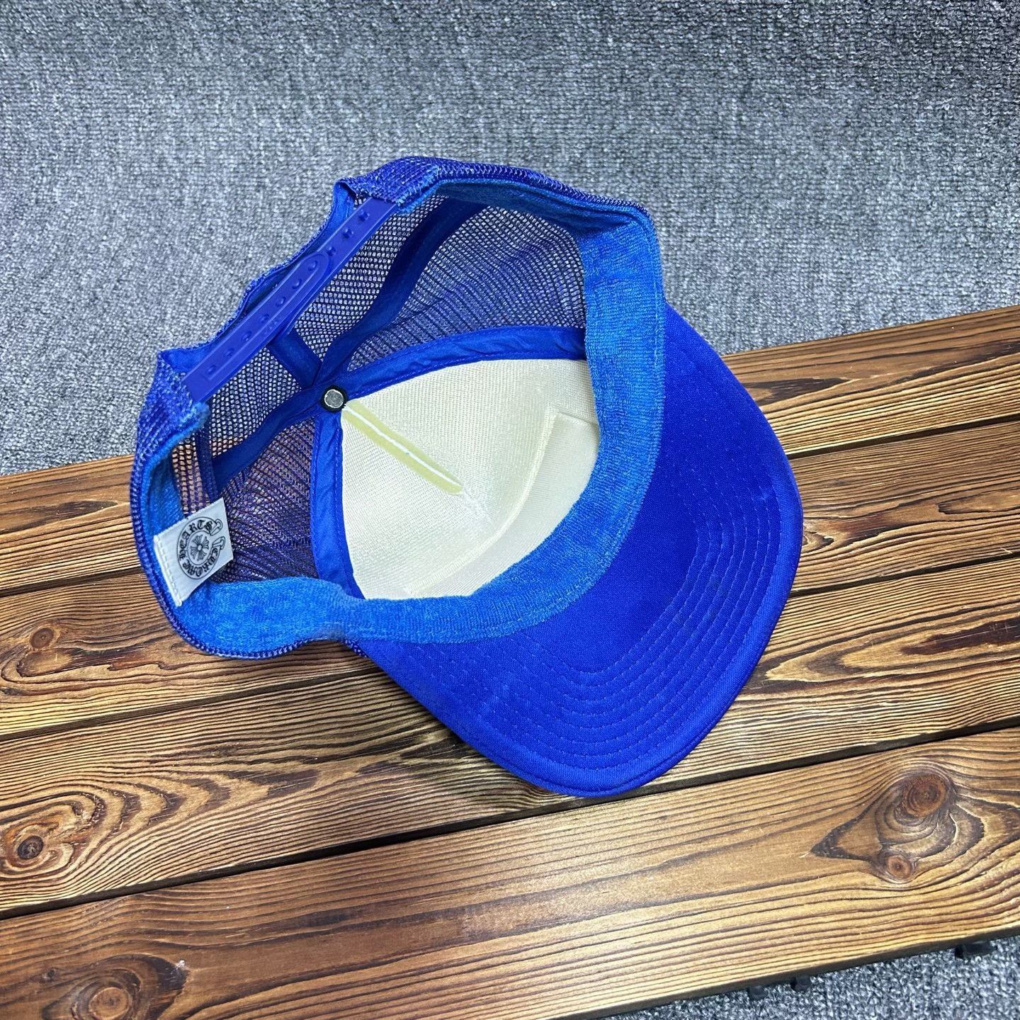 Chrome Hearts Chrome Hearts Limited Embroidered Blue Hat L Men Size ONE SIZE - 3 Thumbnail