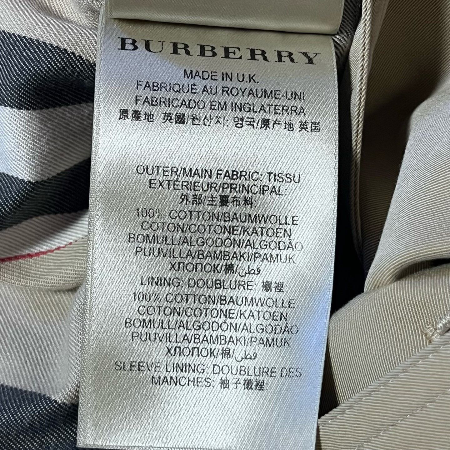 Burberry Burberry Beige Coat S Women Size S / US 4 / IT 40 - 6 Thumbnail