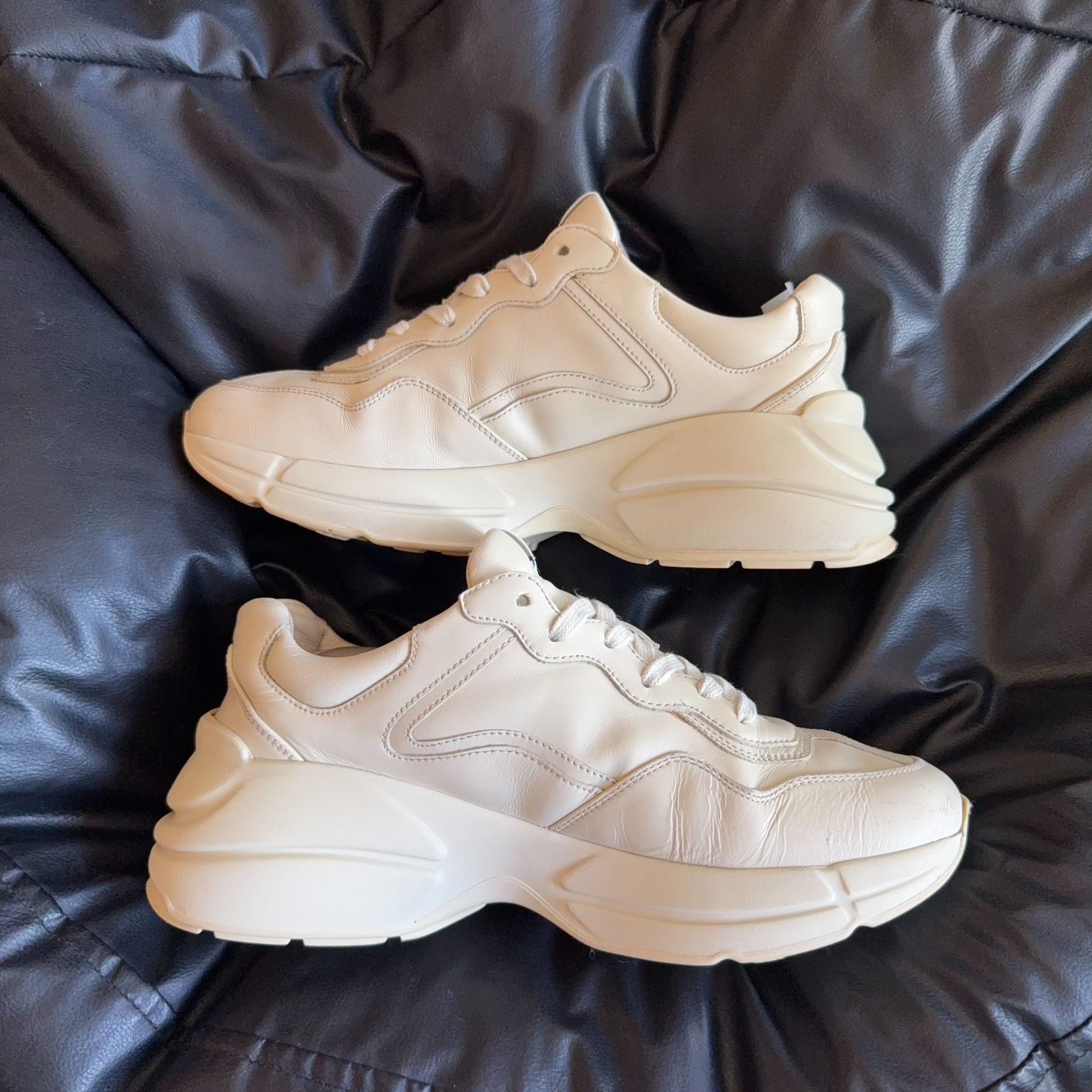 Gucci Gucci Lowtop Sneakers 38.5 Women Size US 7.5 / IT 37.5 - 6 Thumbnail