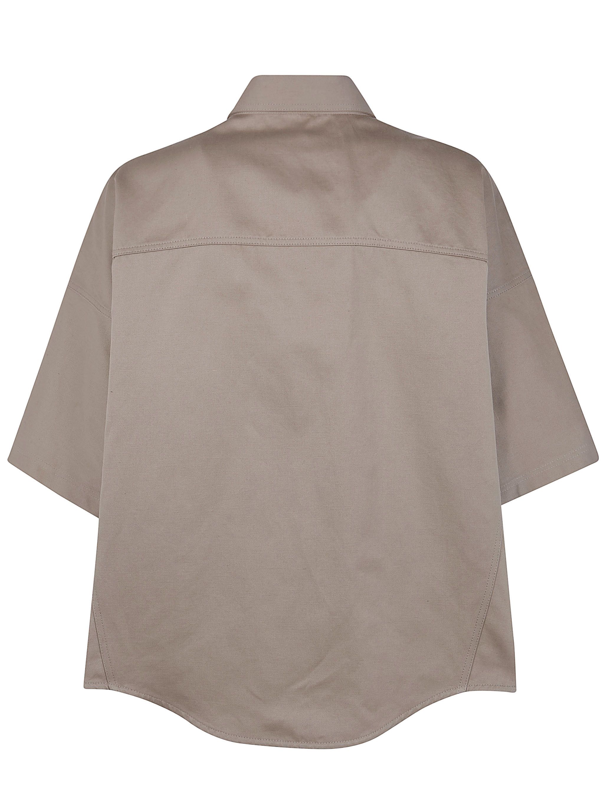 Brunello Cucinelli SAFARI OVERSIZED SHIRT Size M / US 6-8 / IT 42-44 - 7 Thumbnail
