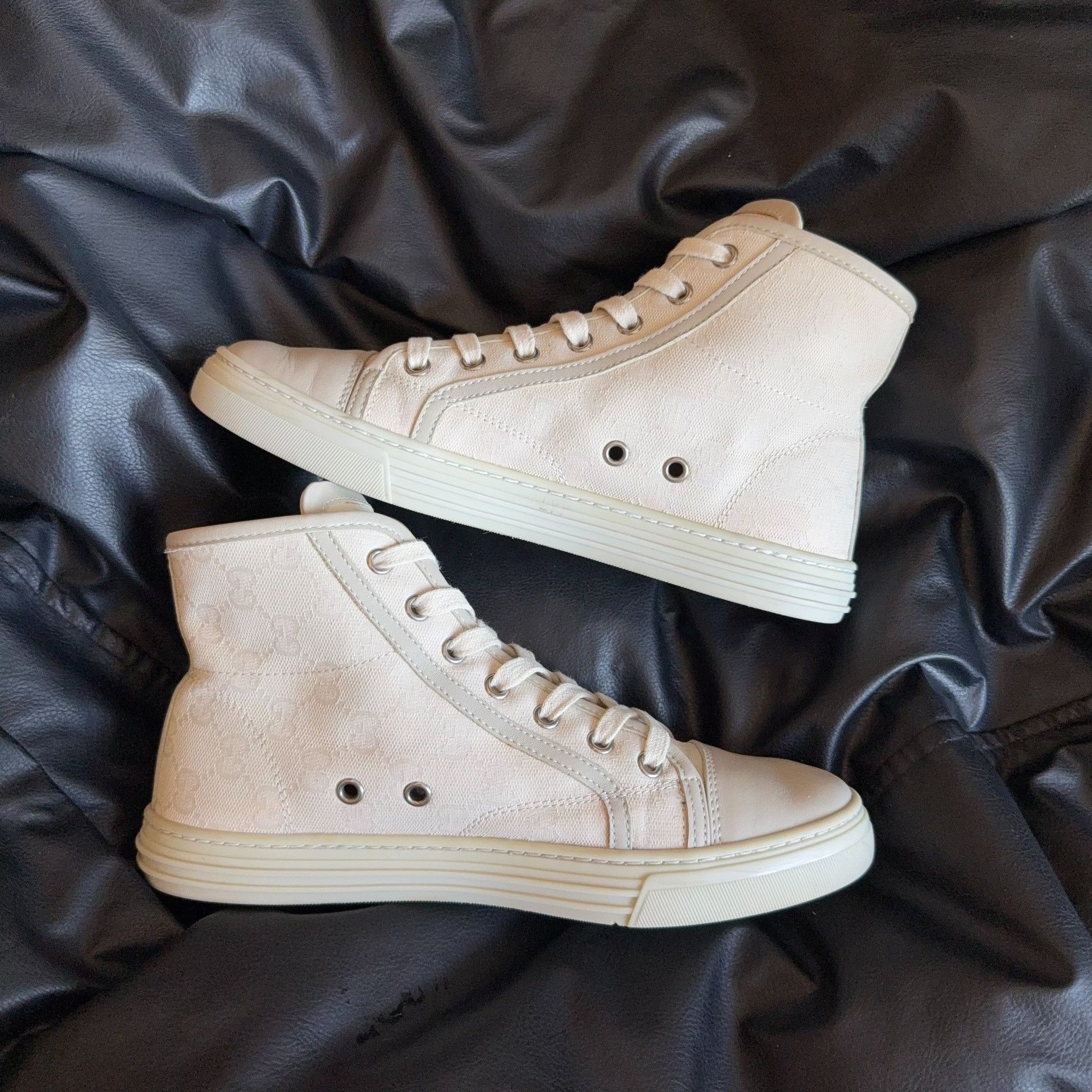 Gucci Gucci Hitop Sneakers 37 Women Size US 6.5 / IT 36.5 - 6 Thumbnail