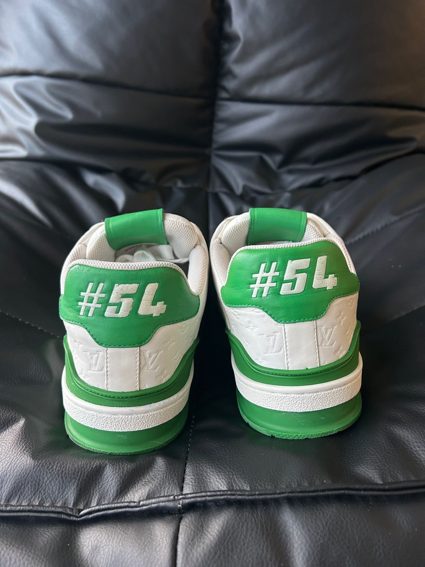 Louis Vuitton Louis Vuitton Training Green Lowtop Sneakers 41 Men Size US 8.5 / EU 41-42 - 3 Thumbnail