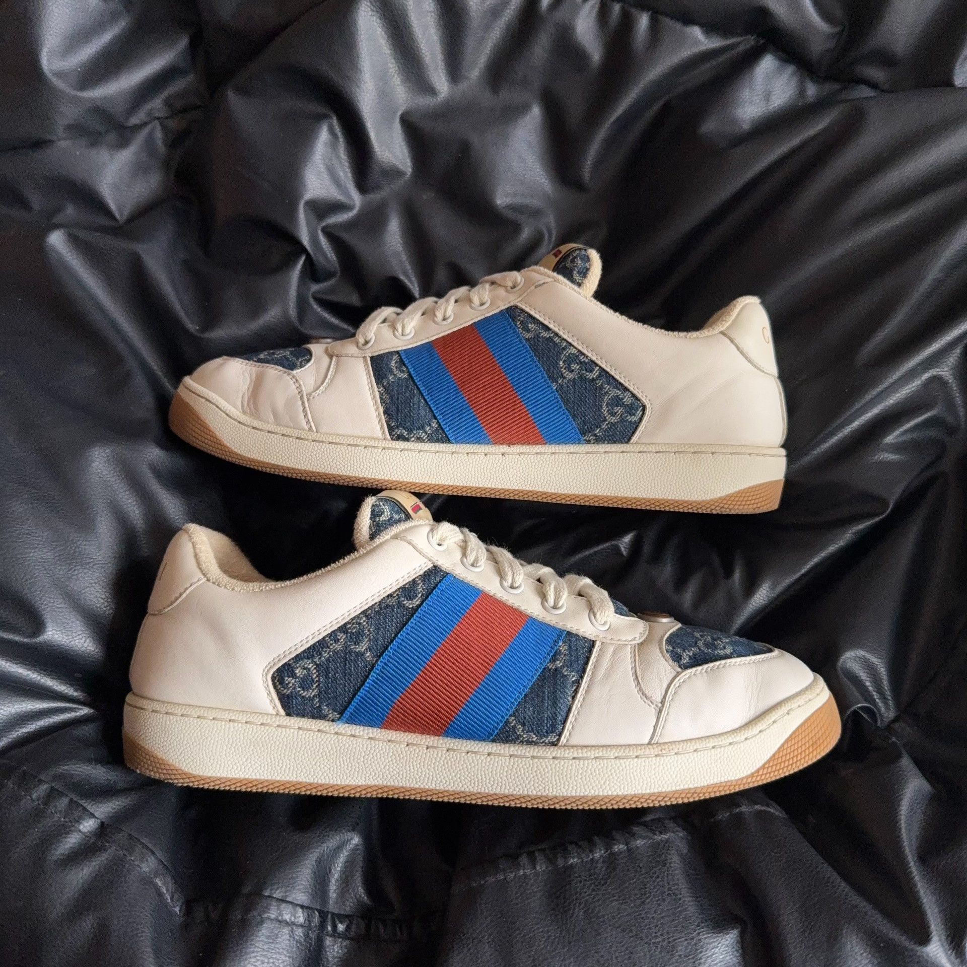 Gucci Gucci Blue Lowtop Sneakers 7 Men Size US 7 / EU 40 - 5 Thumbnail
