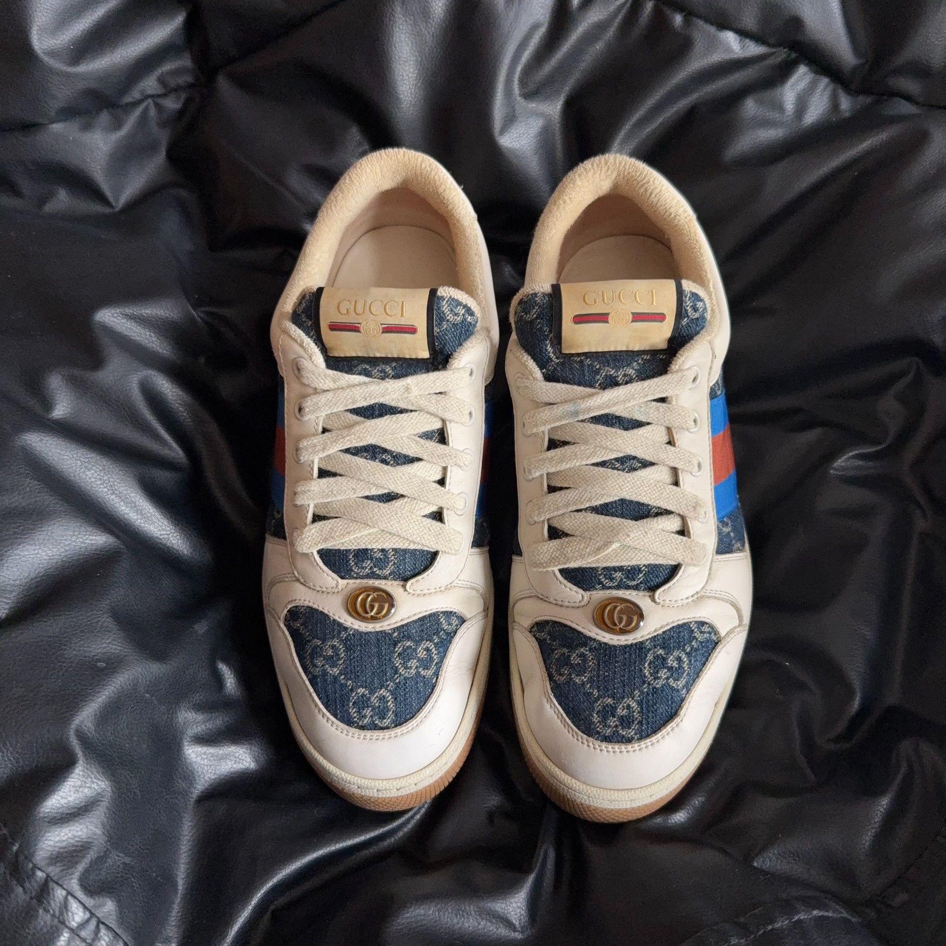 Gucci Gucci Blue Lowtop Sneakers 7 Men Size US 7 / EU 40 - 2 Thumbnail