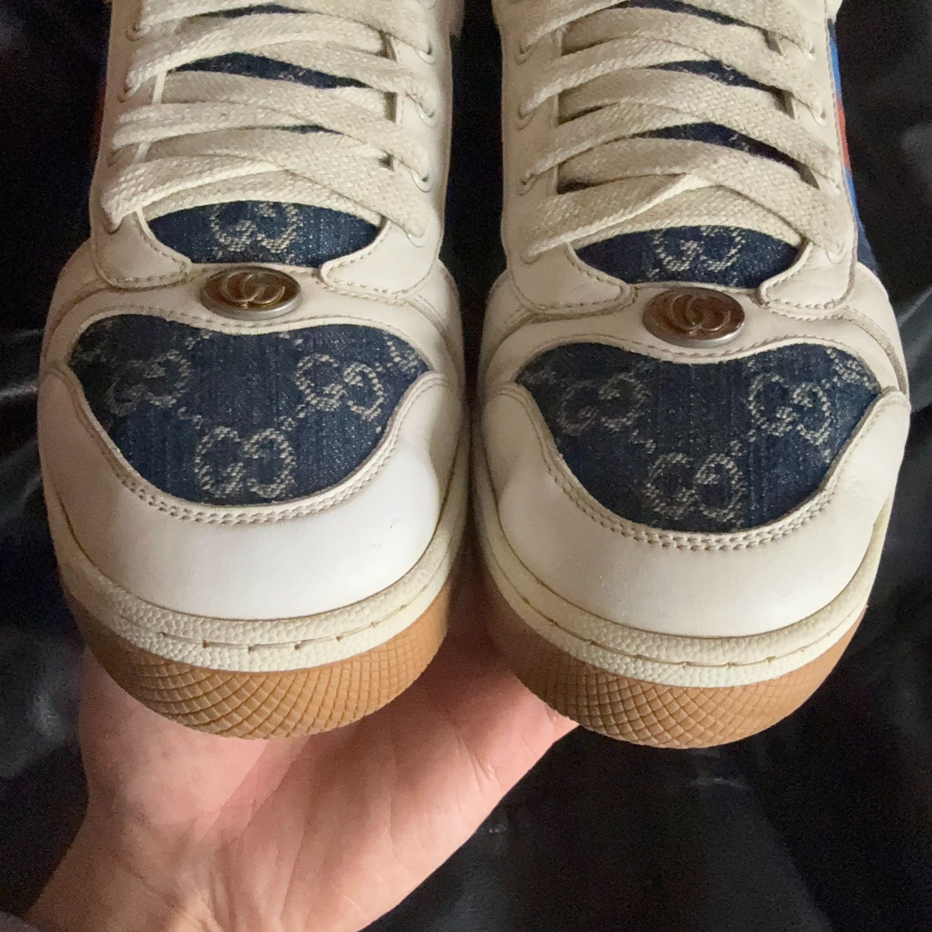 Gucci Gucci Blue Lowtop Sneakers 7 Men Size US 7 / EU 40 - 7 Thumbnail
