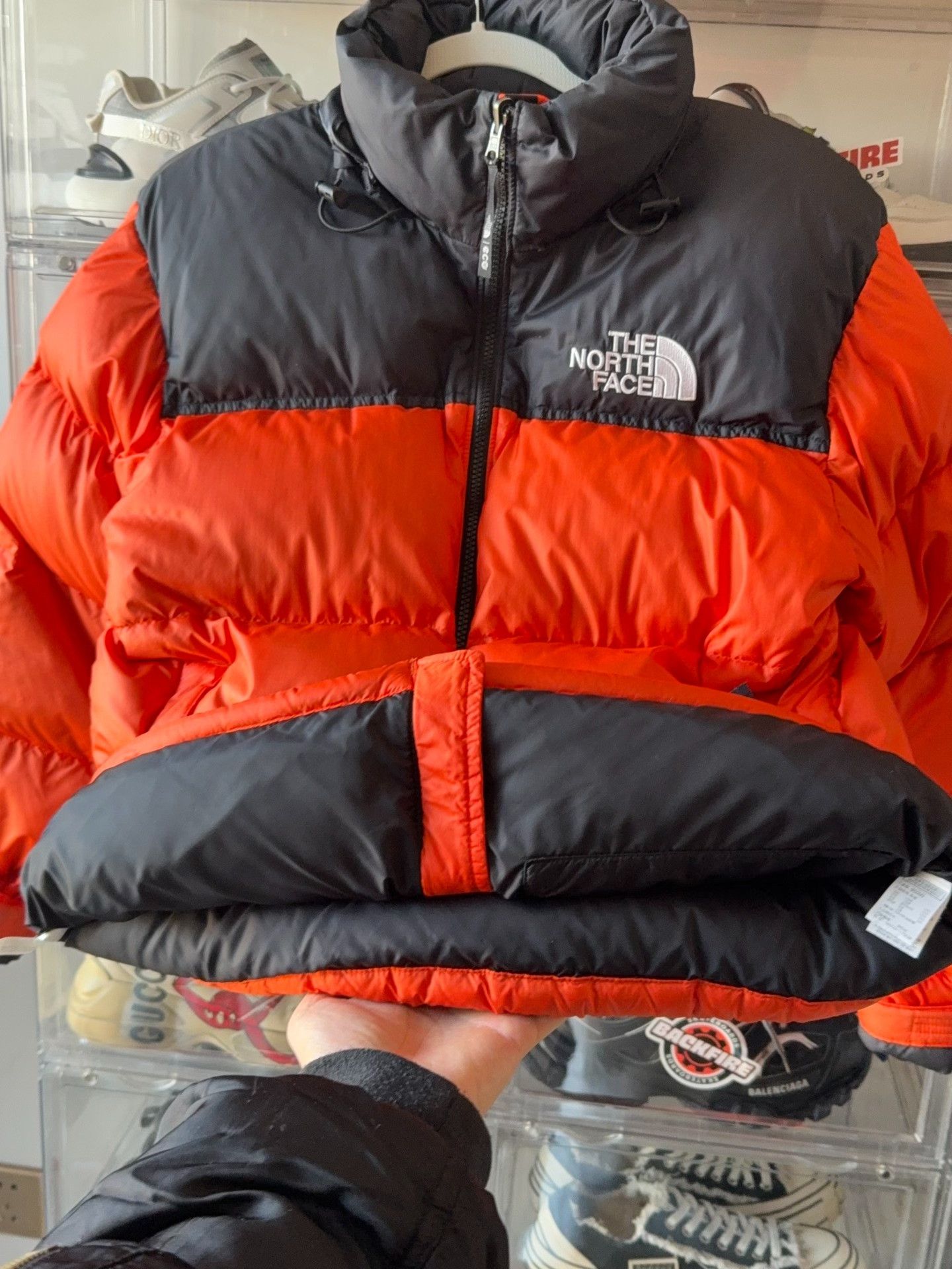 The North Face The North Face Down Orange Heavy Coat M Men Size US M / EU 48-50 / 2 - 6 Thumbnail