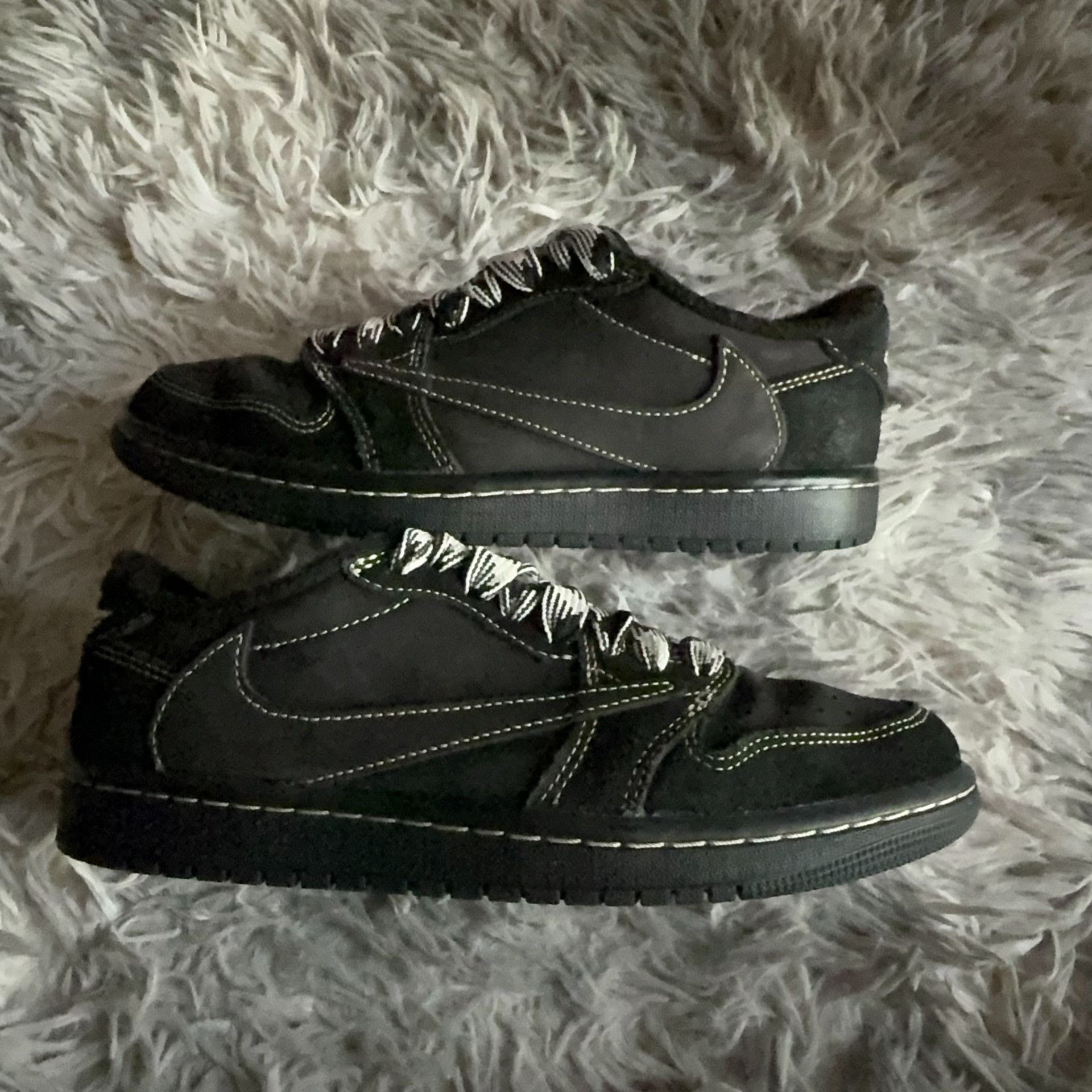 Nike Nike Black Lowtop Sneakers 37 Men Size US 5 / EU 37 - 5 Thumbnail