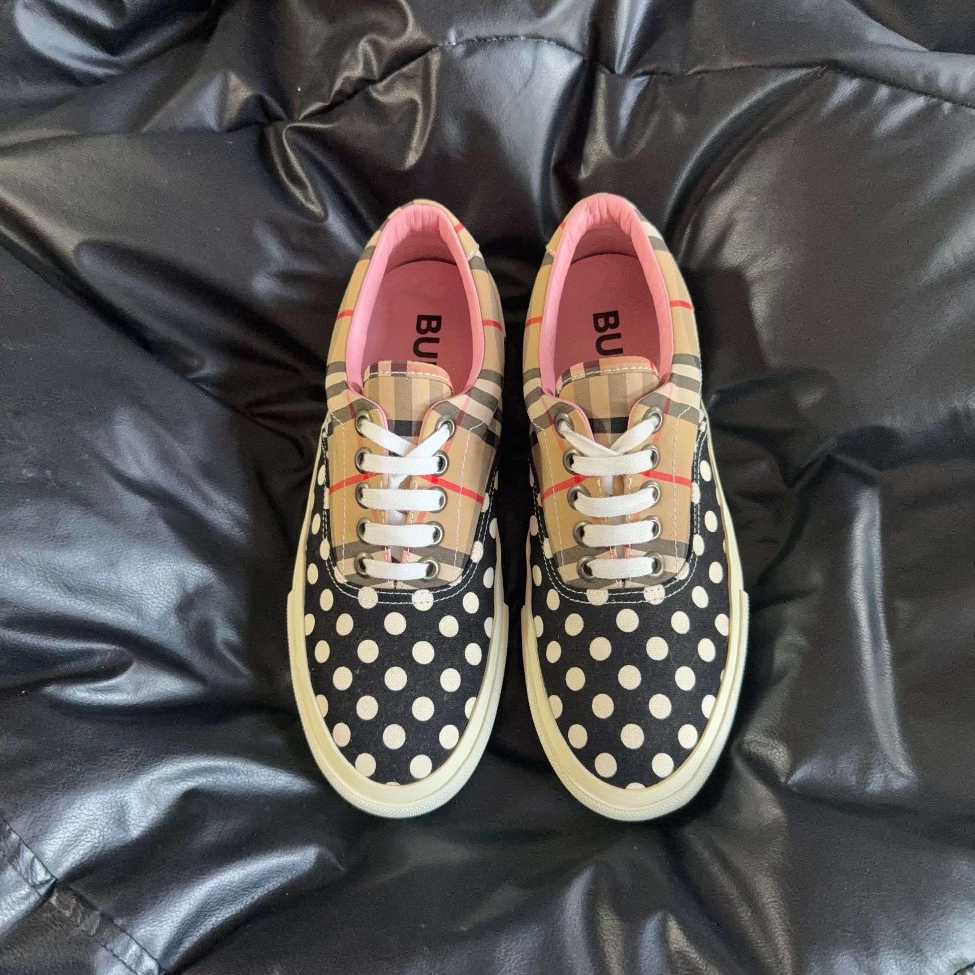 Burberry Burberry Plaid Lowtop Sneakers 41 Men Size US 8.5 / EU 41-42 - 2 Thumbnail