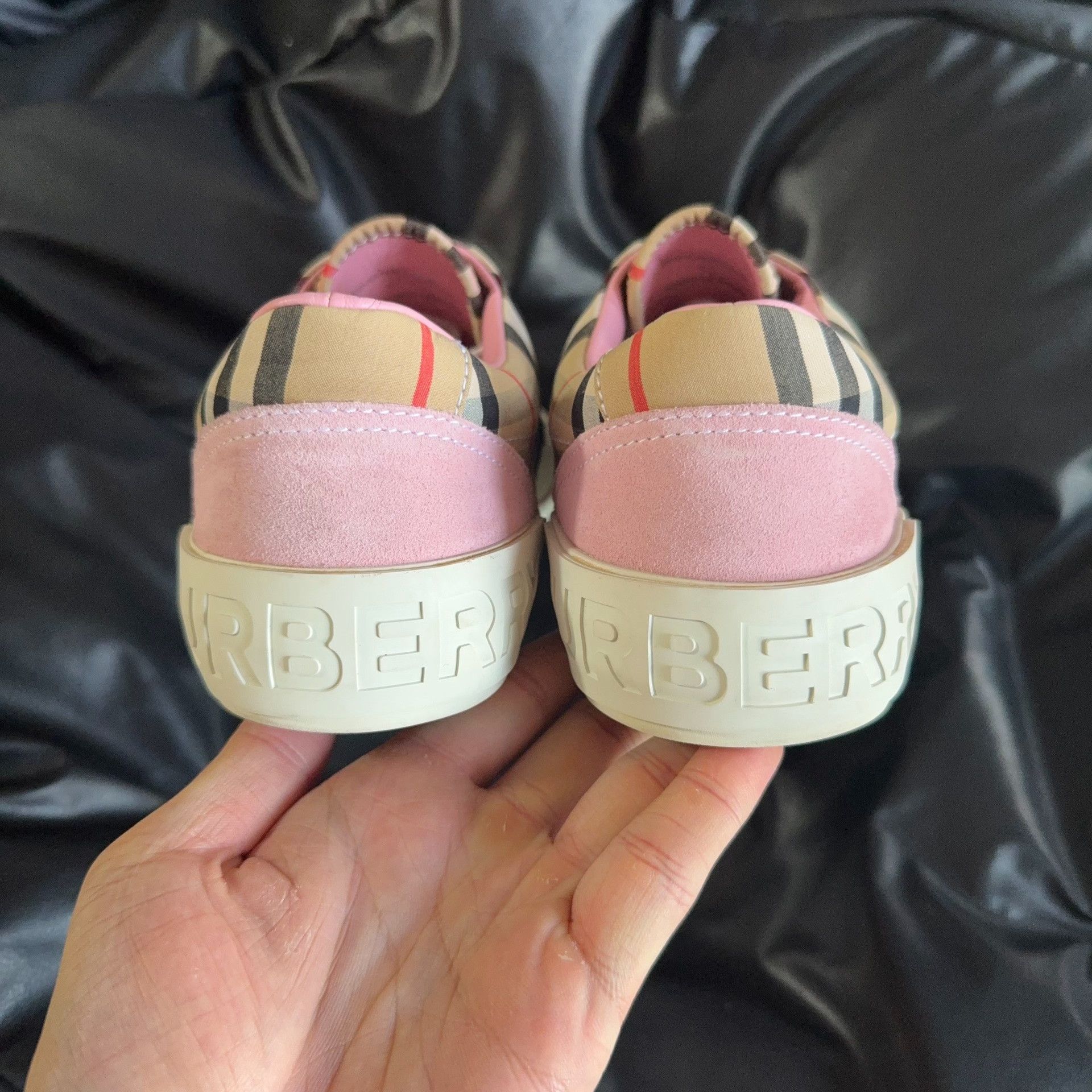 Burberry Burberry Plaid Lowtop Sneakers 41 Men Size US 8.5 / EU 41-42 - 3 Thumbnail