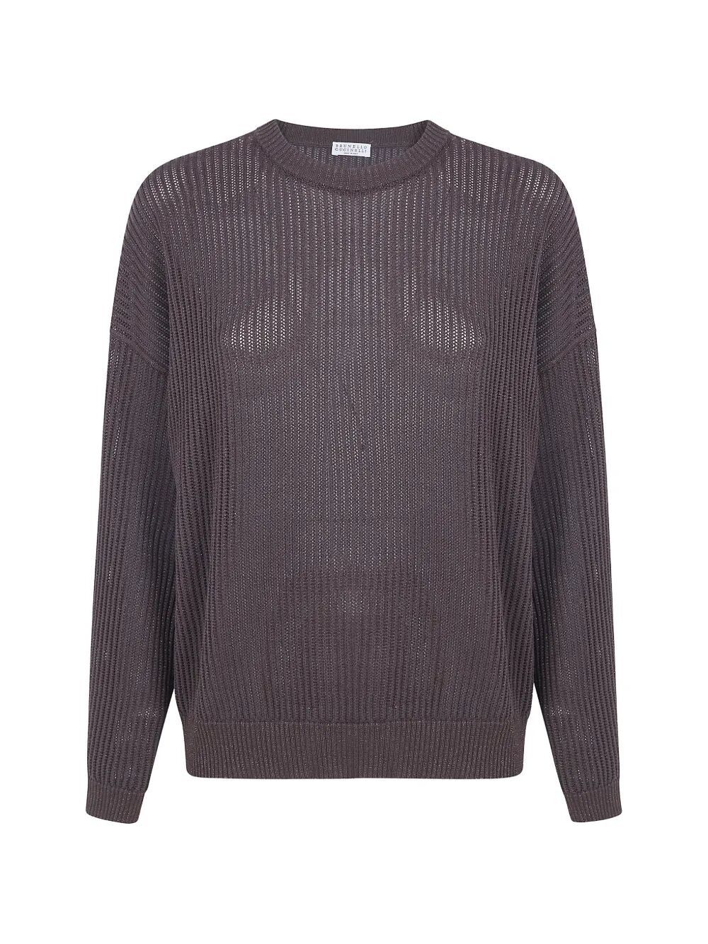 Brunello Cucinelli ROUND NECK SWEATER Size XL / US 12-14 / IT 48-50 - 4 Thumbnail