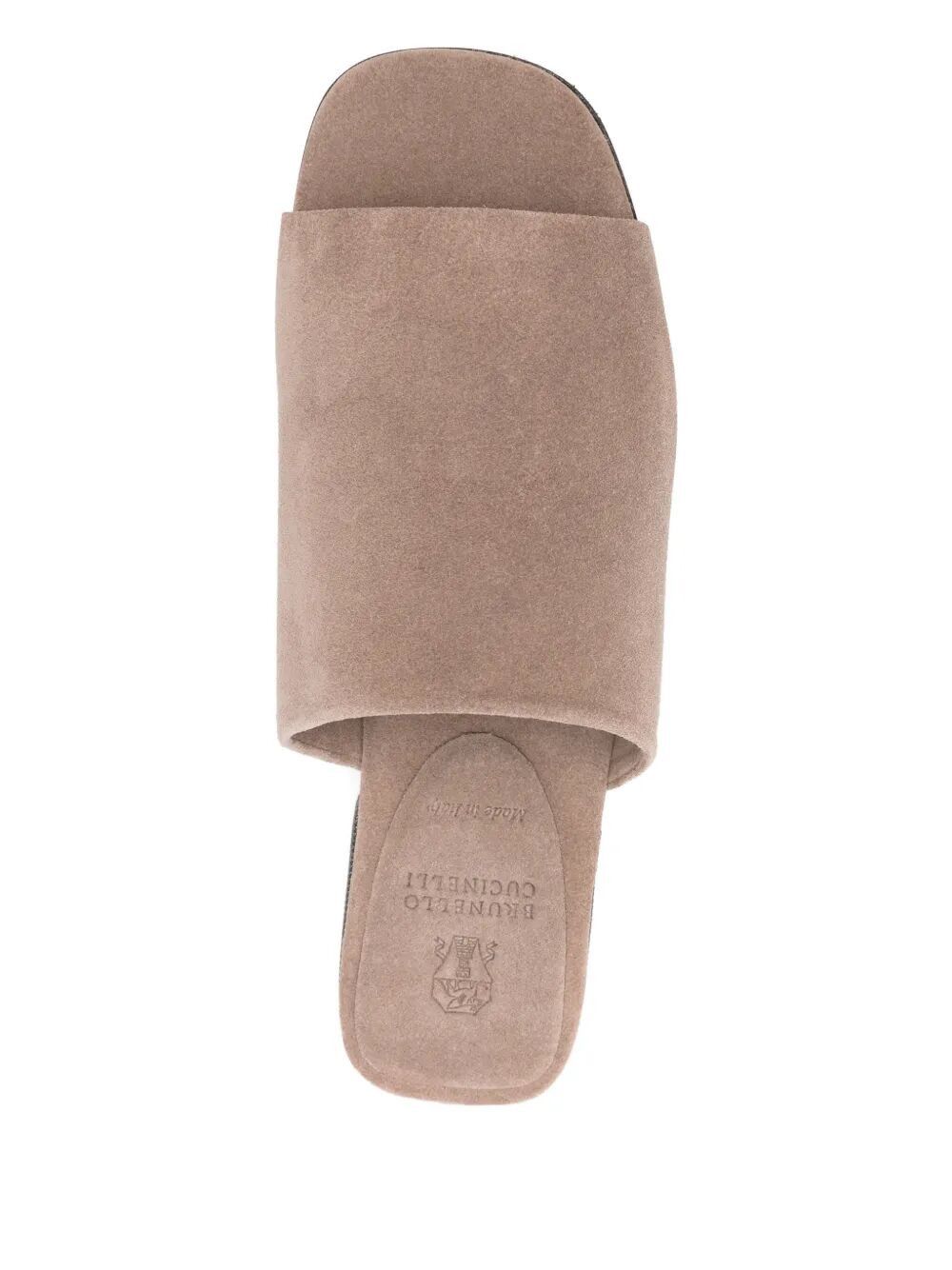 Brunello Cucinelli LEATHER SLIPPERS Size US 8.5 / IT 38.5 - 3 Thumbnail