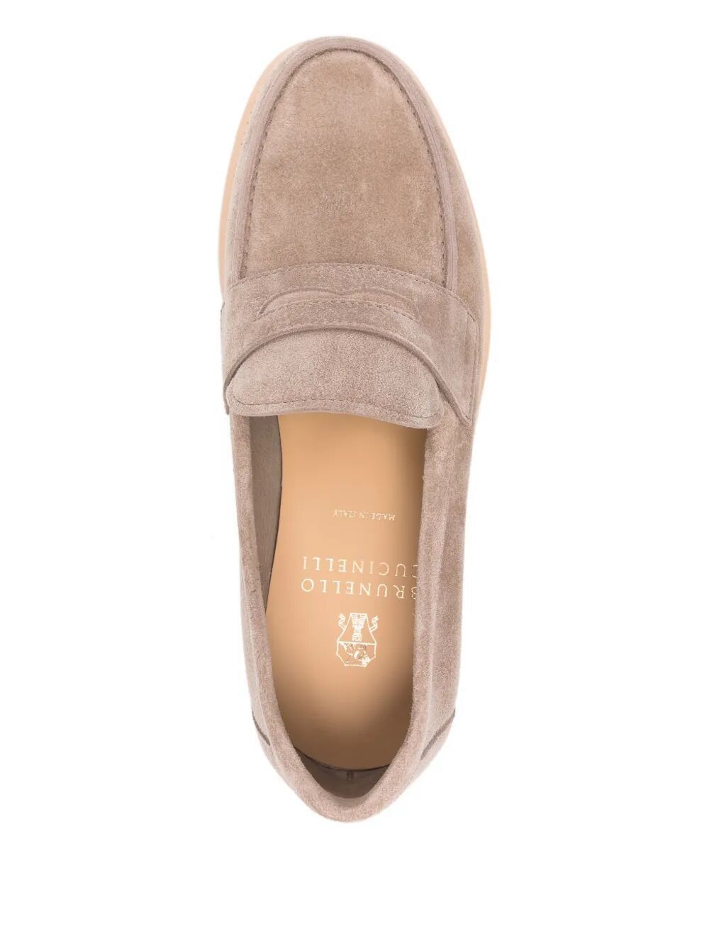 Brunello Cucinelli CLASSIC SUEDE LOAFER Size US 7 / EU 40 - 4 Thumbnail