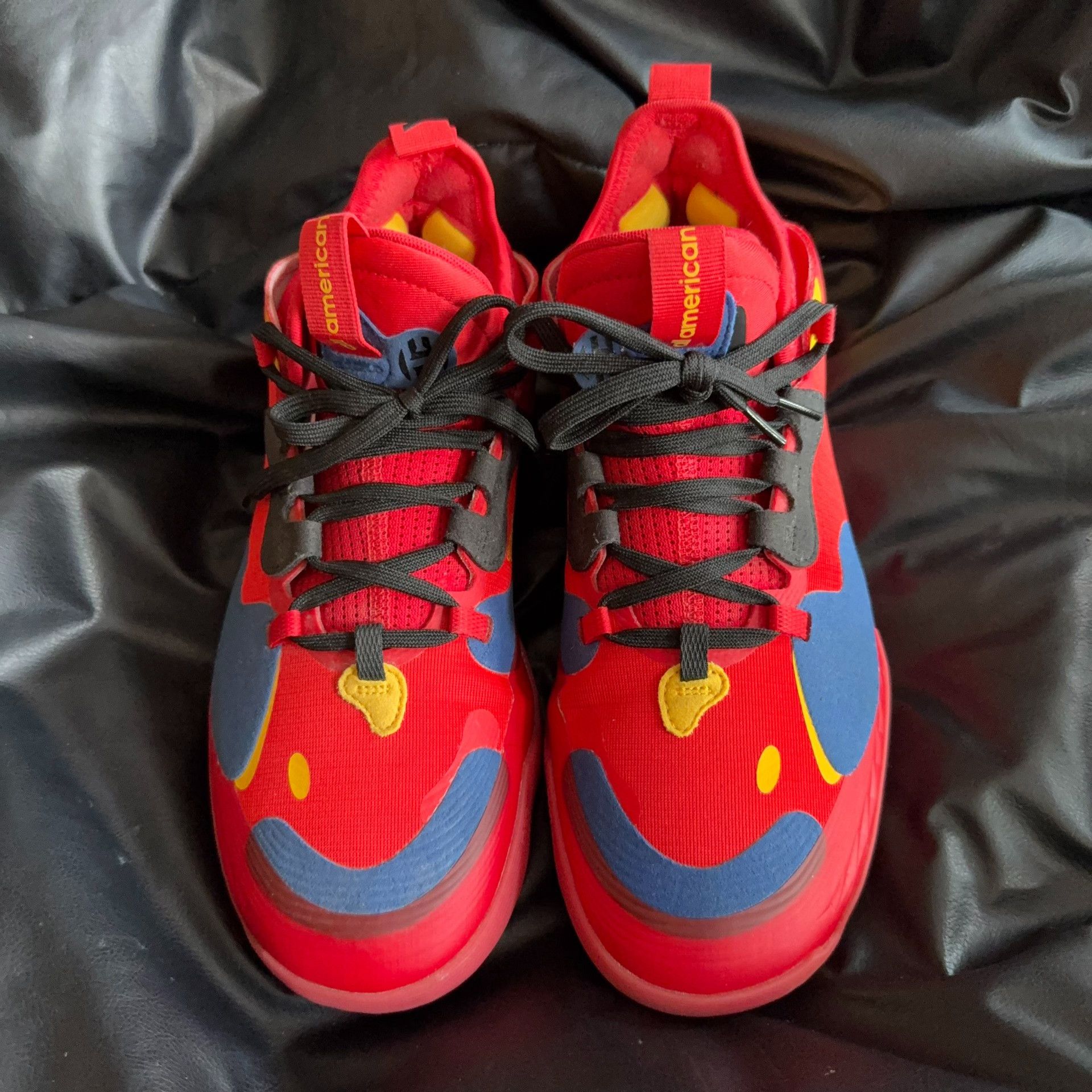Adidas Adidas Red Lowtop Sneakers 41 Men Size US 8.5 / EU 41-42 - 2 Thumbnail