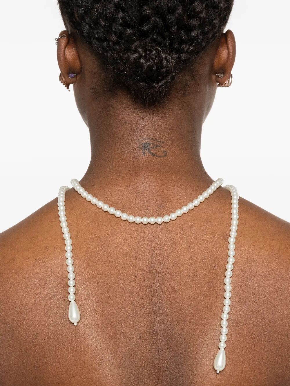 Simone Rocha "FRAGMENT PEARL CARABINER" NECKLACE Size ONE SIZE - 2 Thumbnail