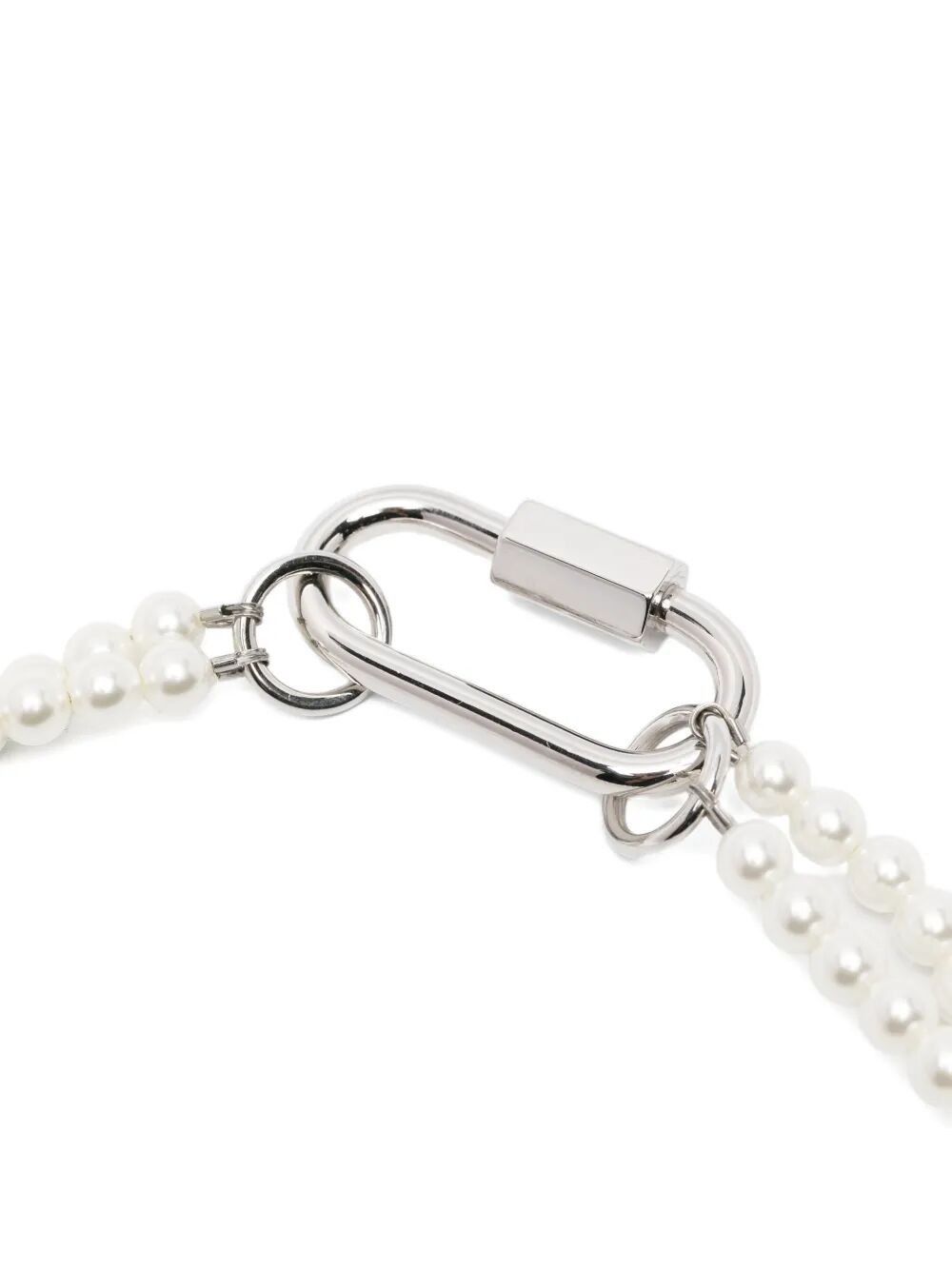 Simone Rocha "FRAGMENT PEARL CARABINER" NECKLACE Size ONE SIZE - 3 Thumbnail