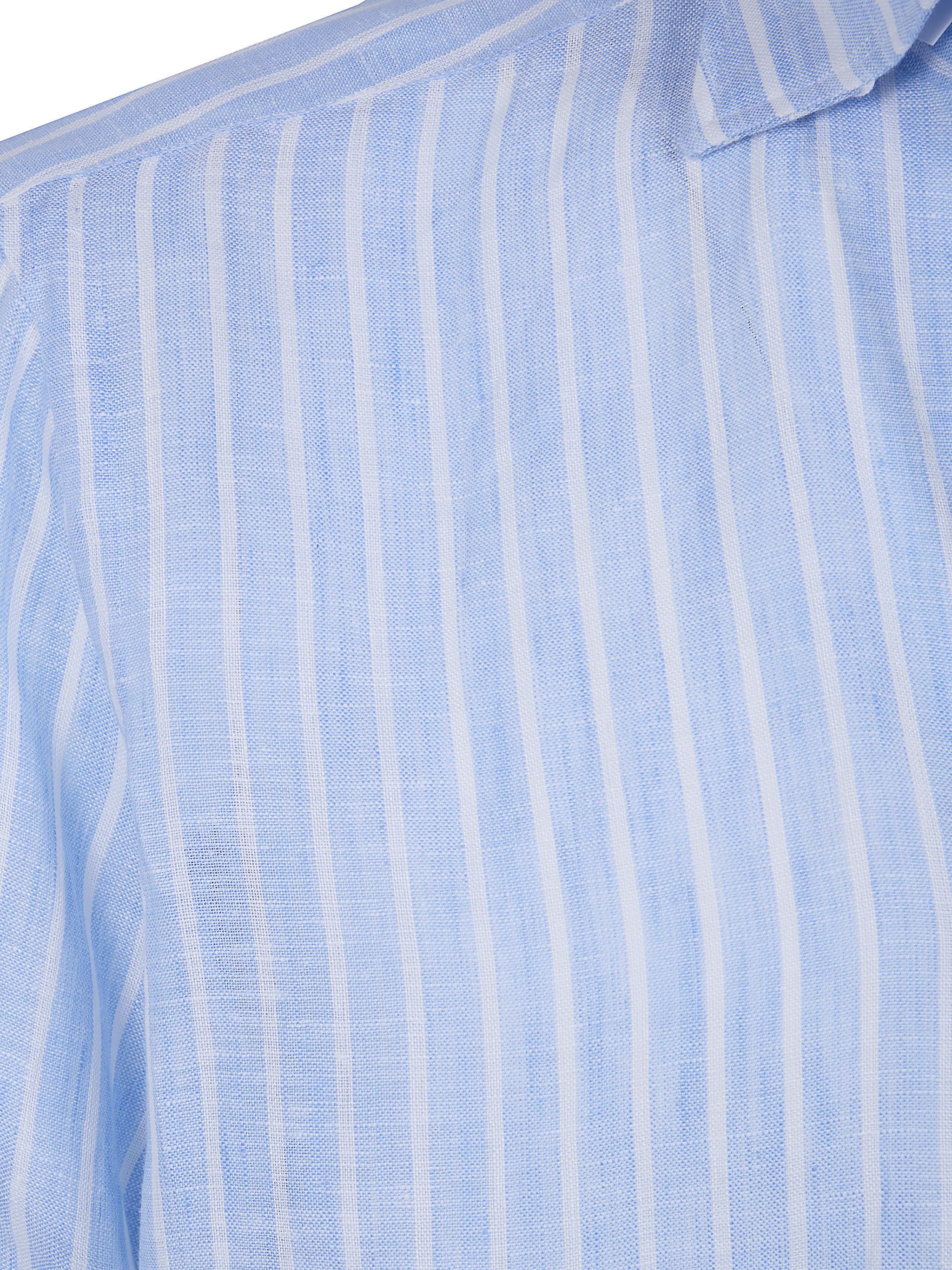 Barba Napoli CLASSIC LINEN STRIPES SHIRT Size US M / EU 48-50 / 2 - 3 Thumbnail