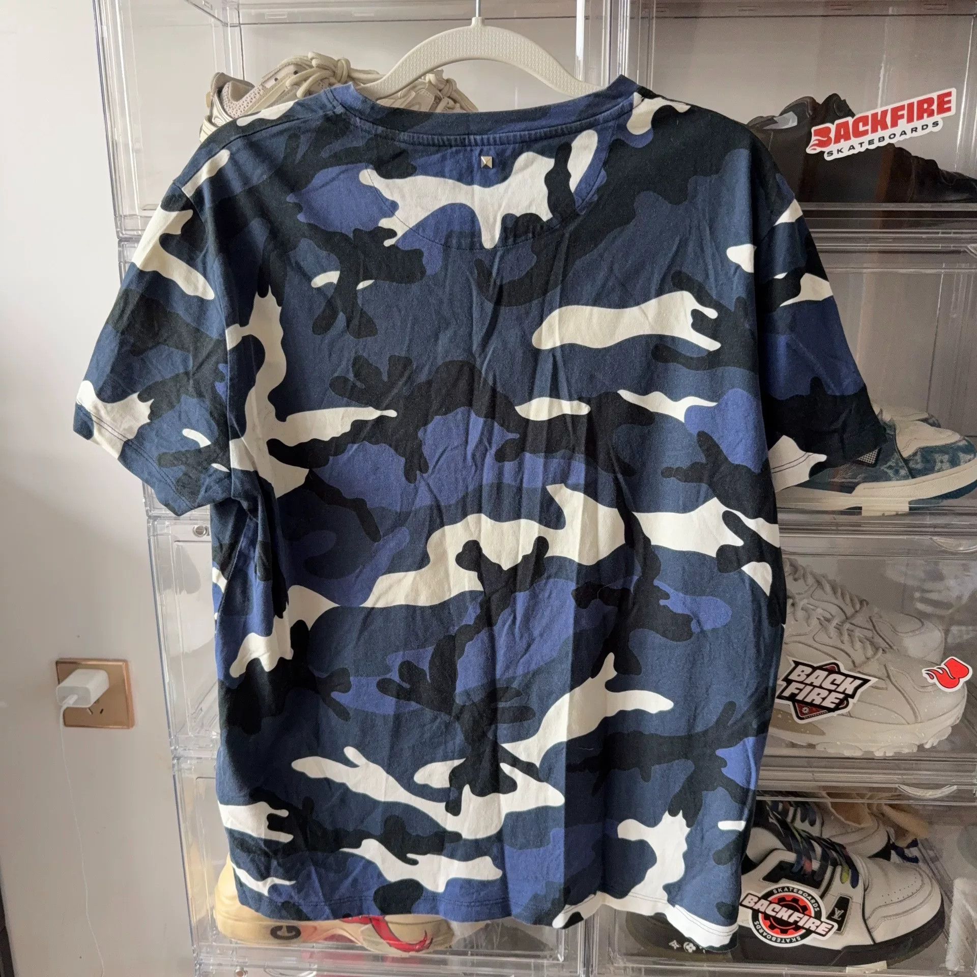 Valentino Valentino Camo T-Shirt S Men Size US S / EU 44-46 / 1 - 2 Thumbnail